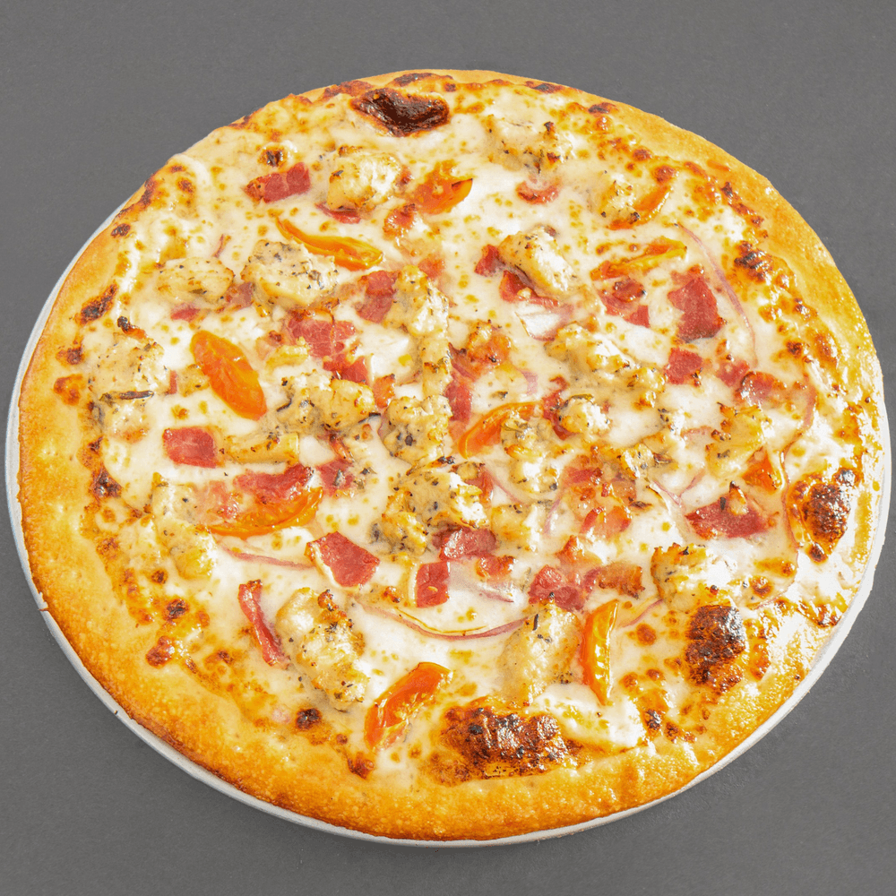 Chicken Bacon Ranch Pizza