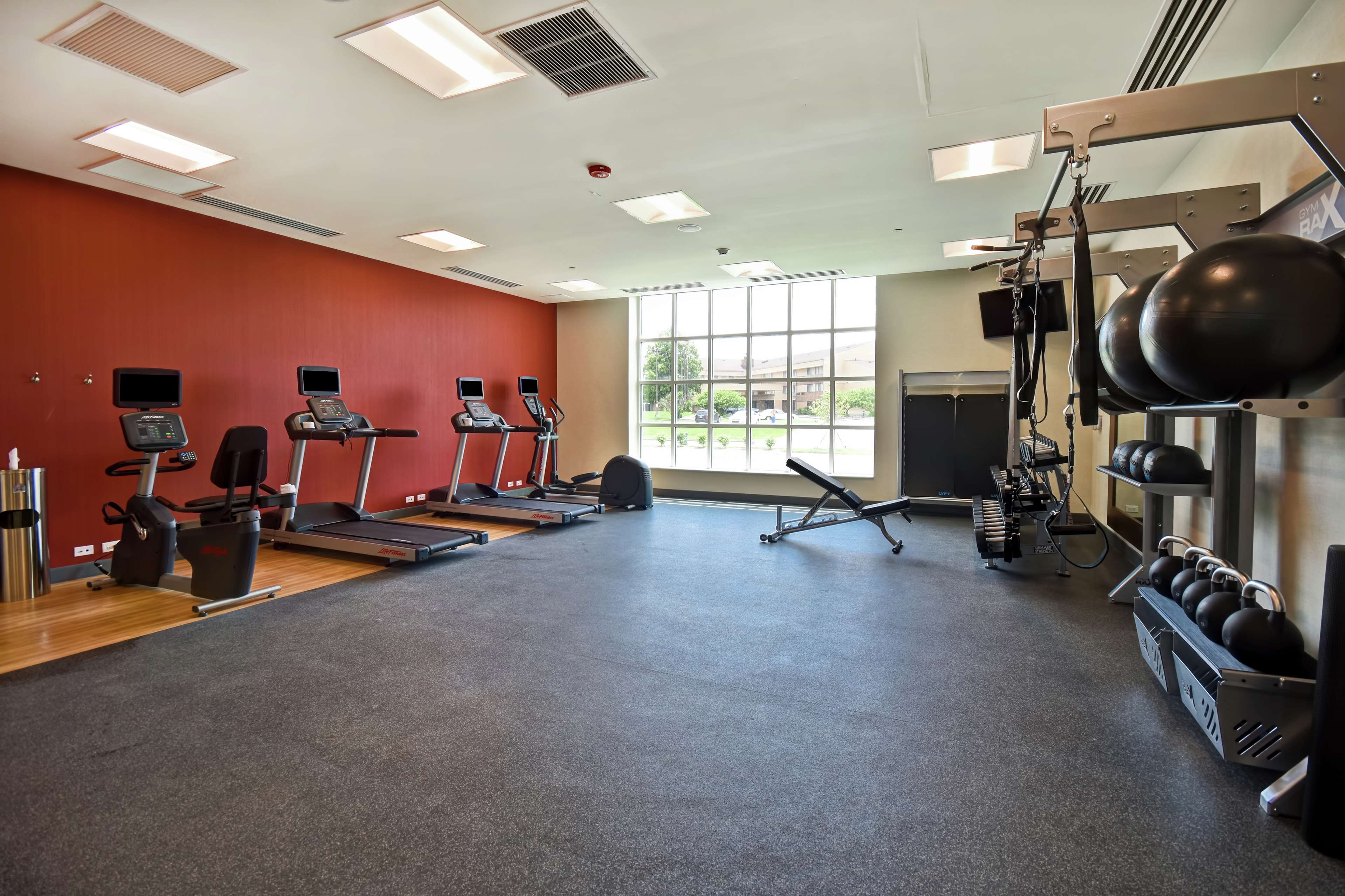 Health club  fitness center  gym