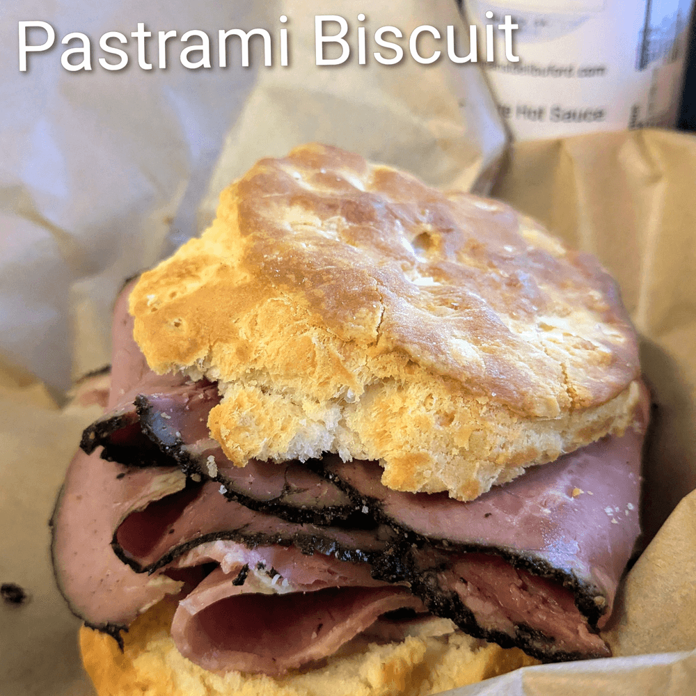 Pastrami Biscuit
