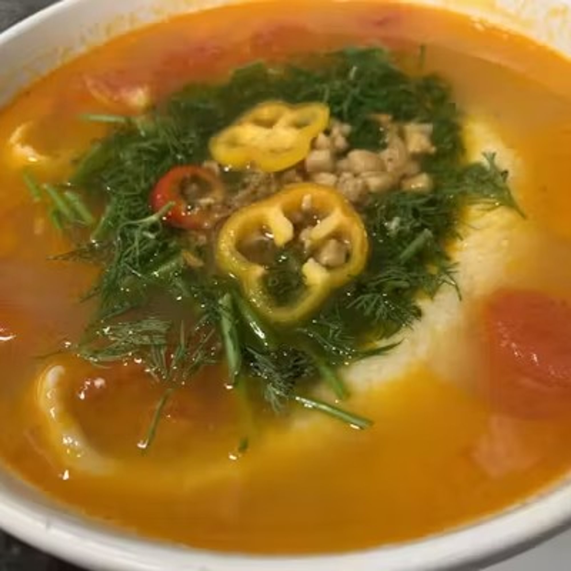 Canh Cá Thì Là - On The Way Home Soup (Family Size)