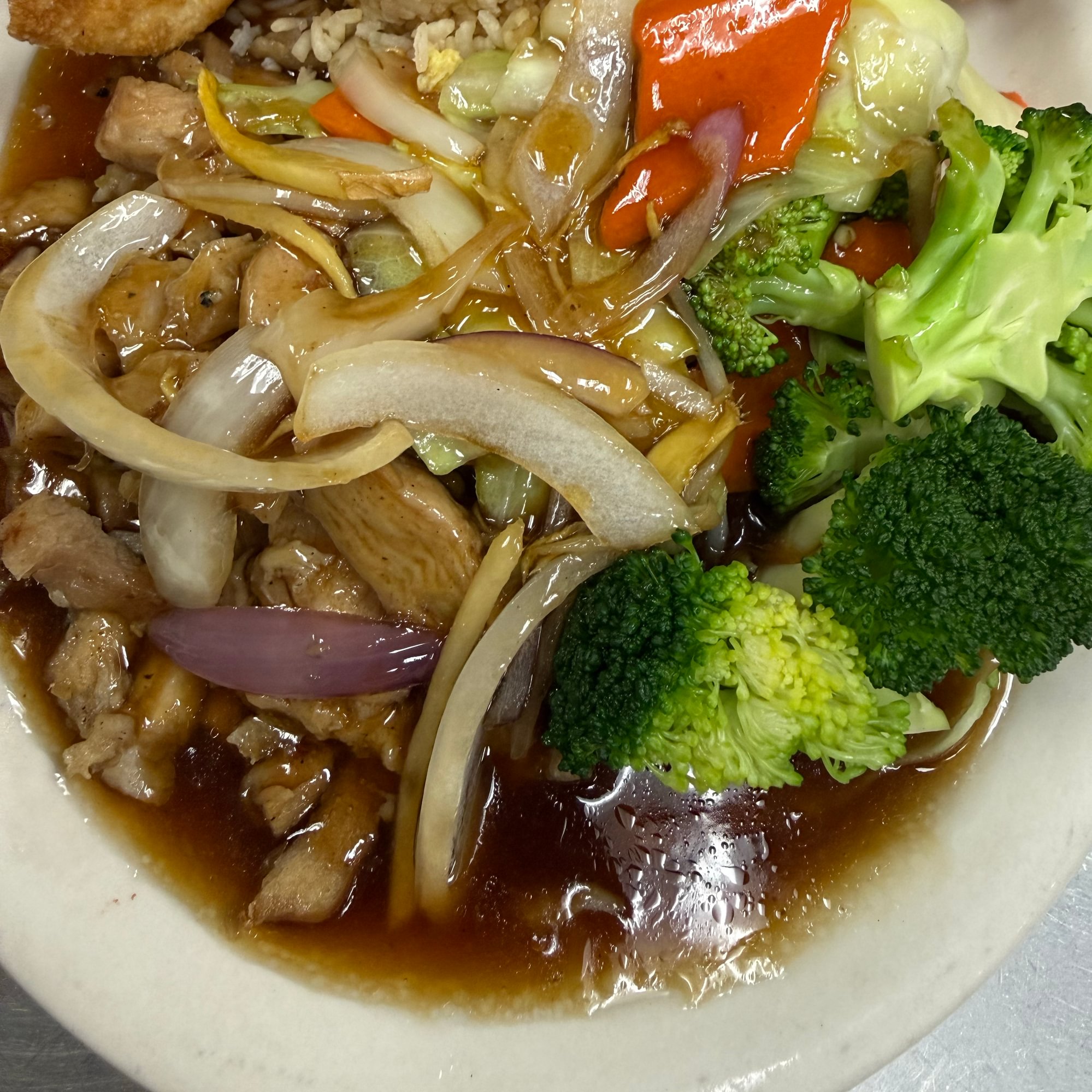 Teriyaki Chicken with Steamed Vegetables