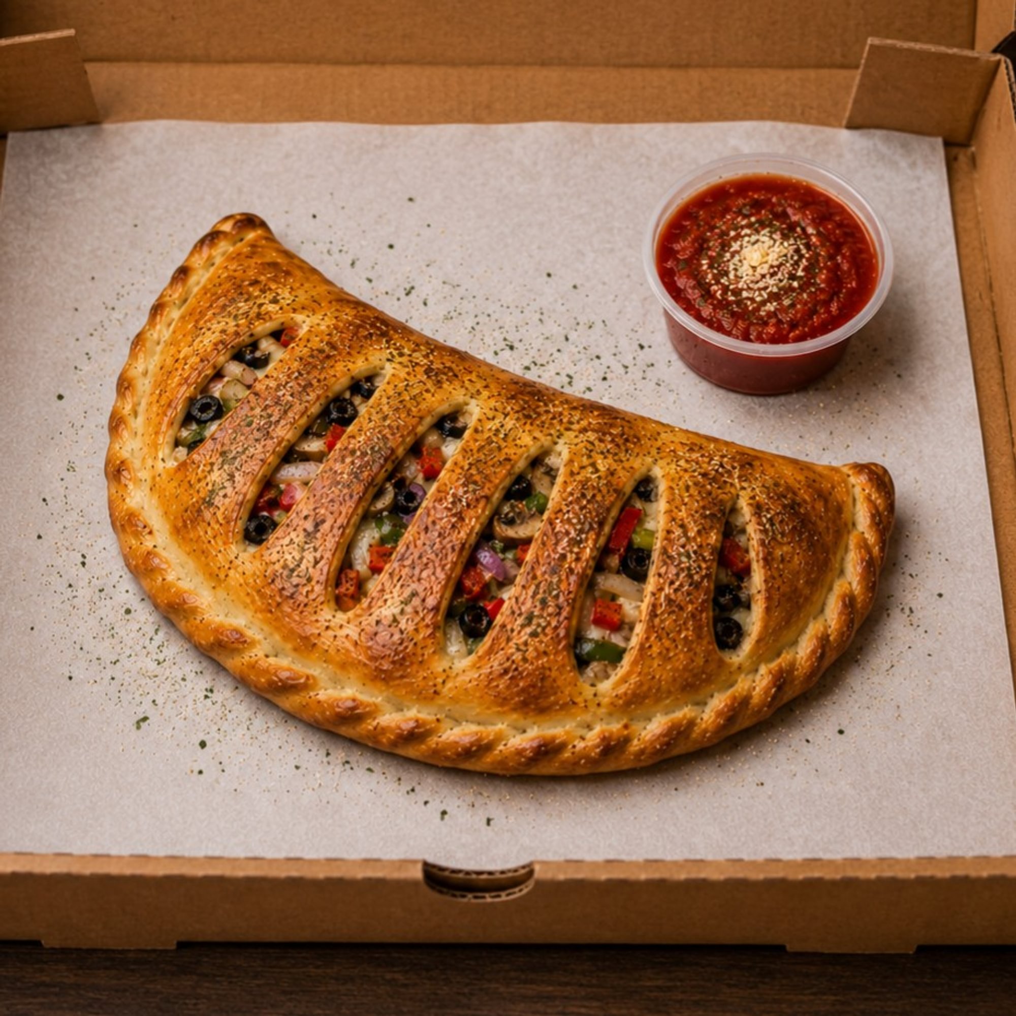 Veggie Stromboli