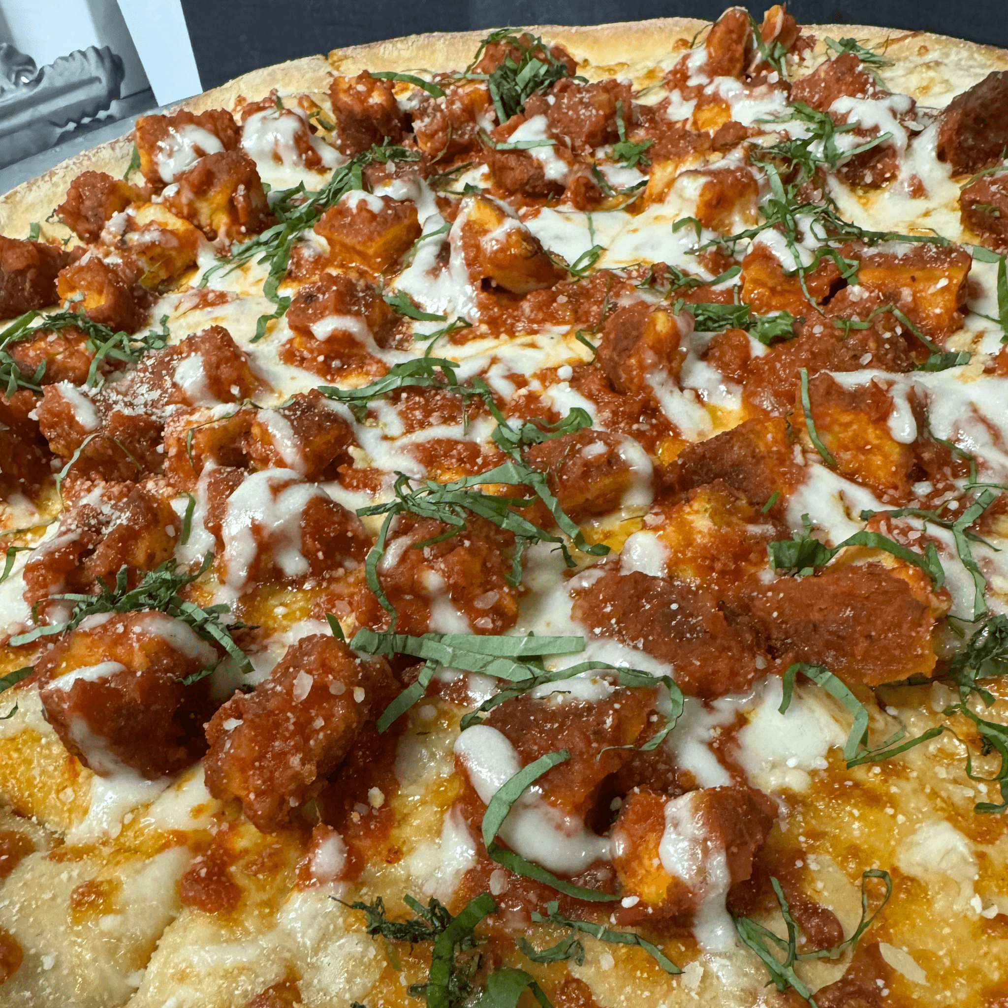 Chicken Parm Pizza