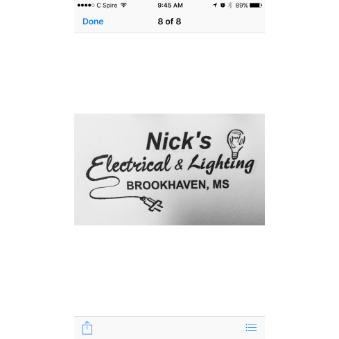 Nick's Electrical, LLC Logo