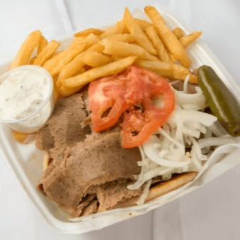 Gyro Cheeseburger