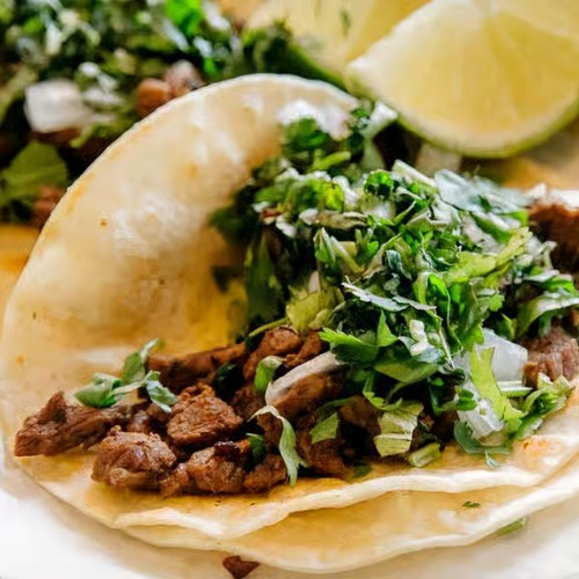 Vegetarian Flour Tacos