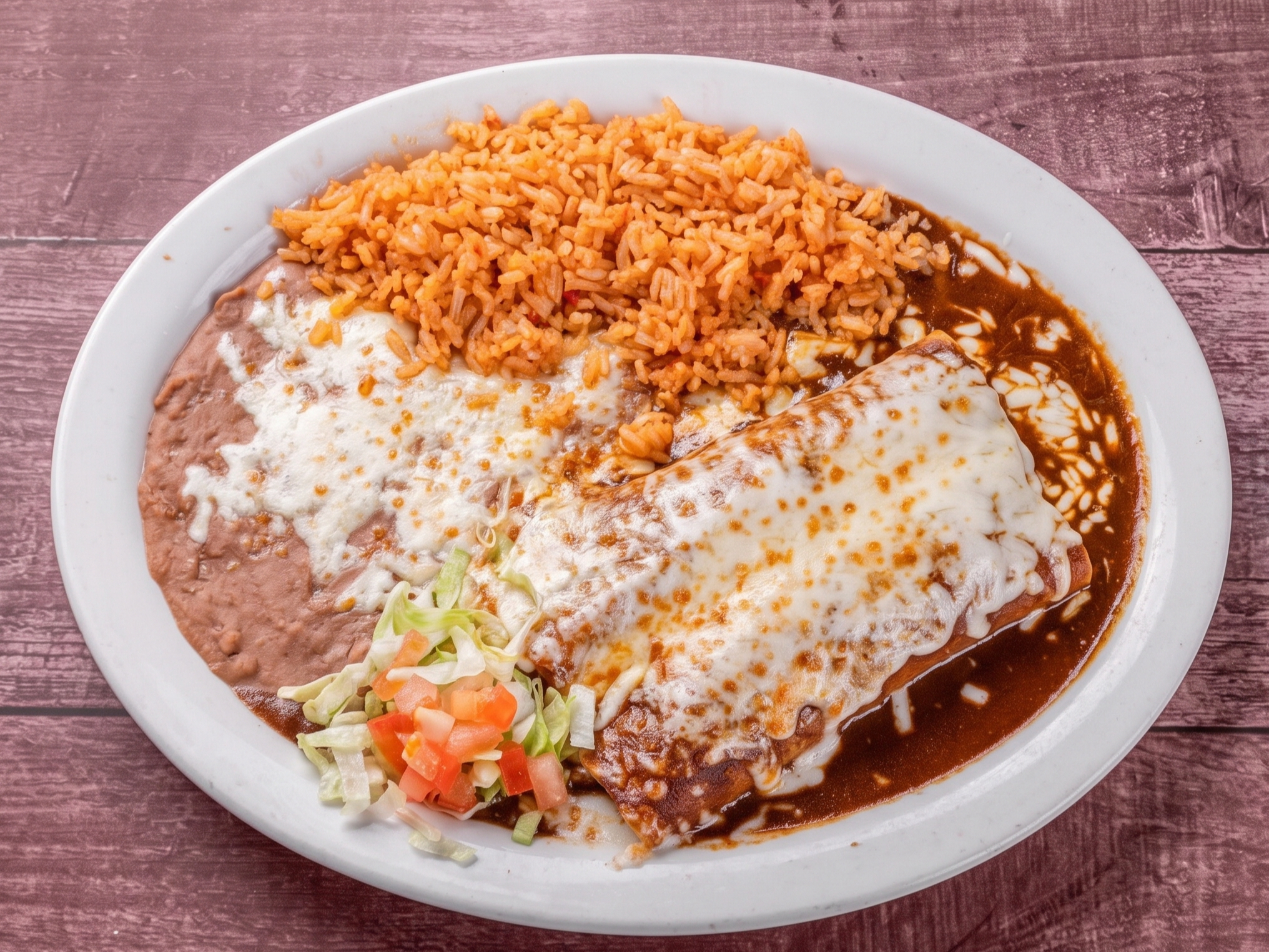 Mole Enchiladas