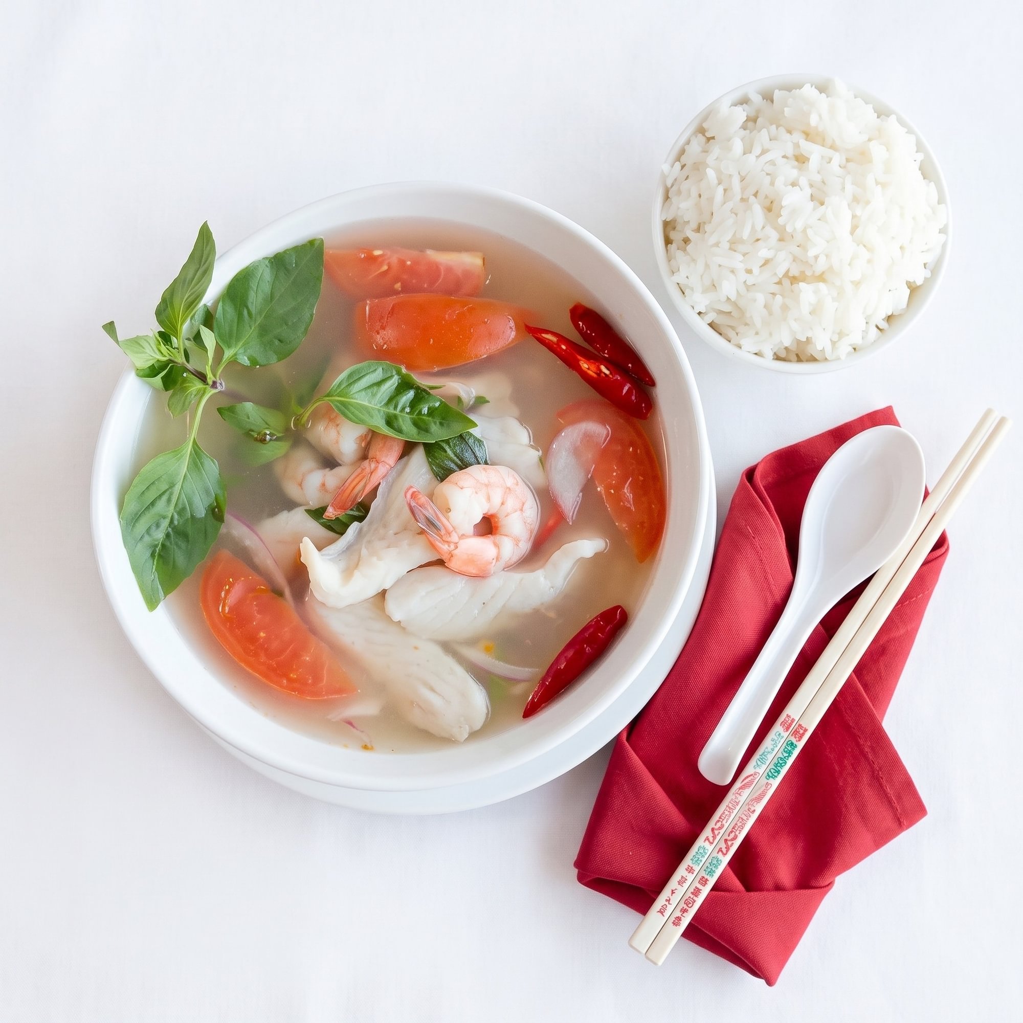Boh Thaag Seafood Soup - โป๊ะแตก