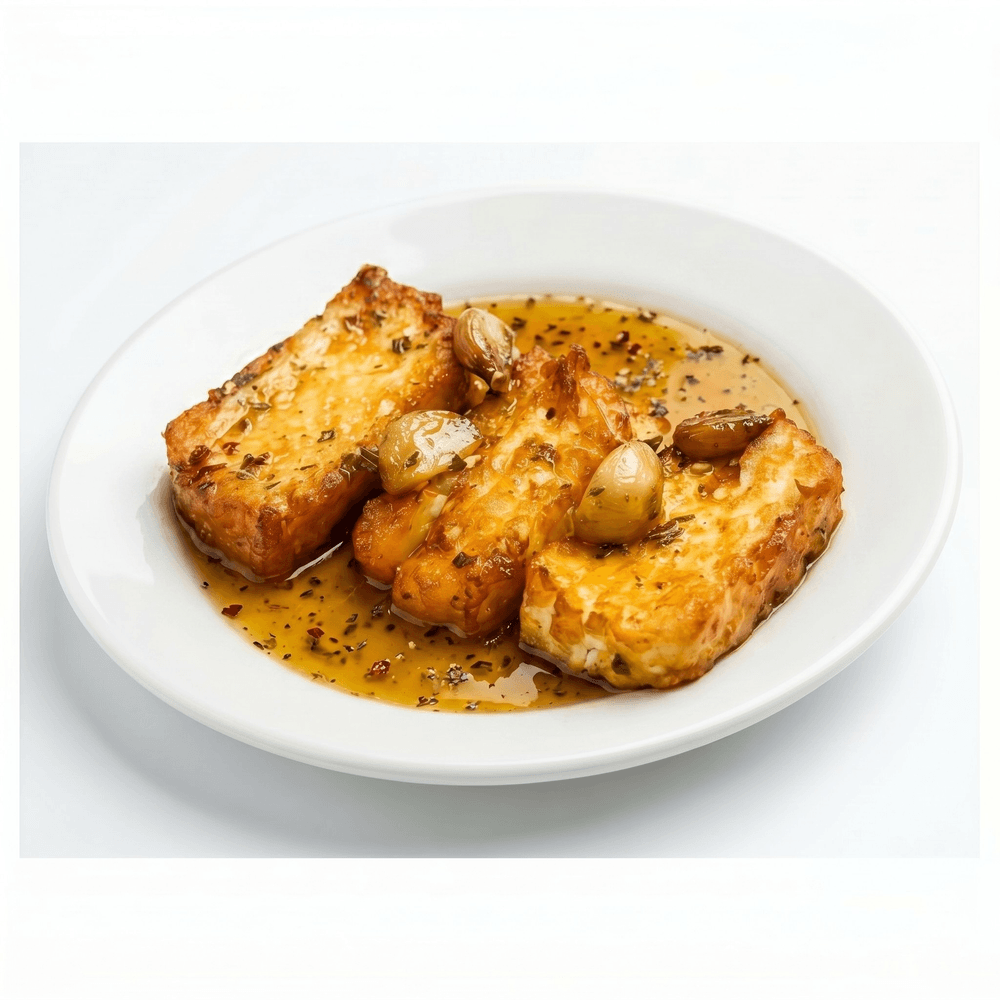Honey Glazed Halloumi