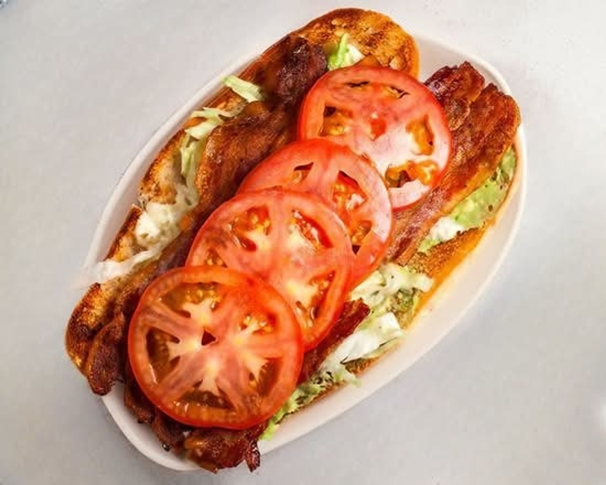Avocado BLT Hot Sandwich