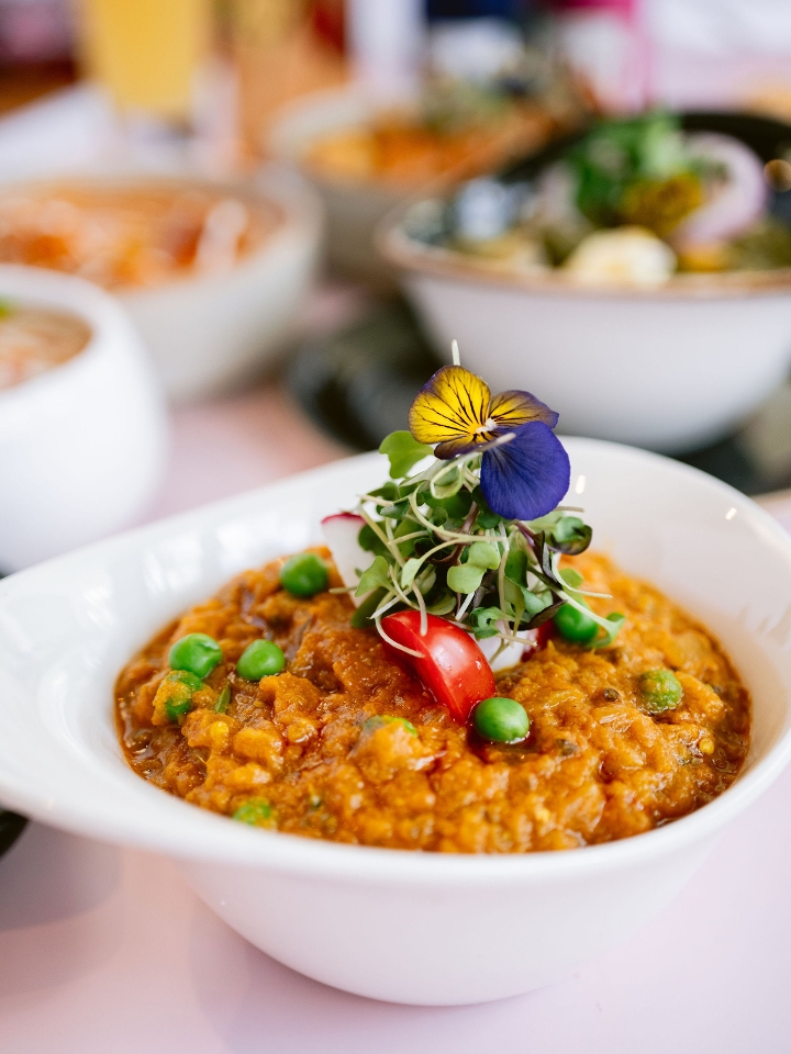 Baingan Bhartha (spiced eggplant hash)