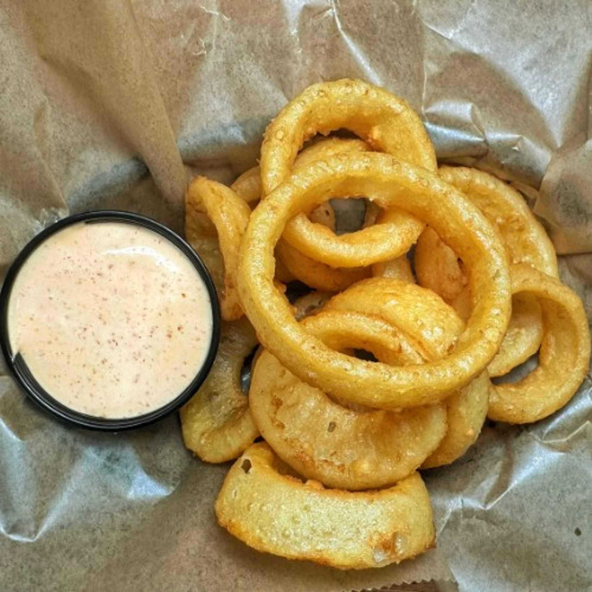 Beer Battered Onion Rings
