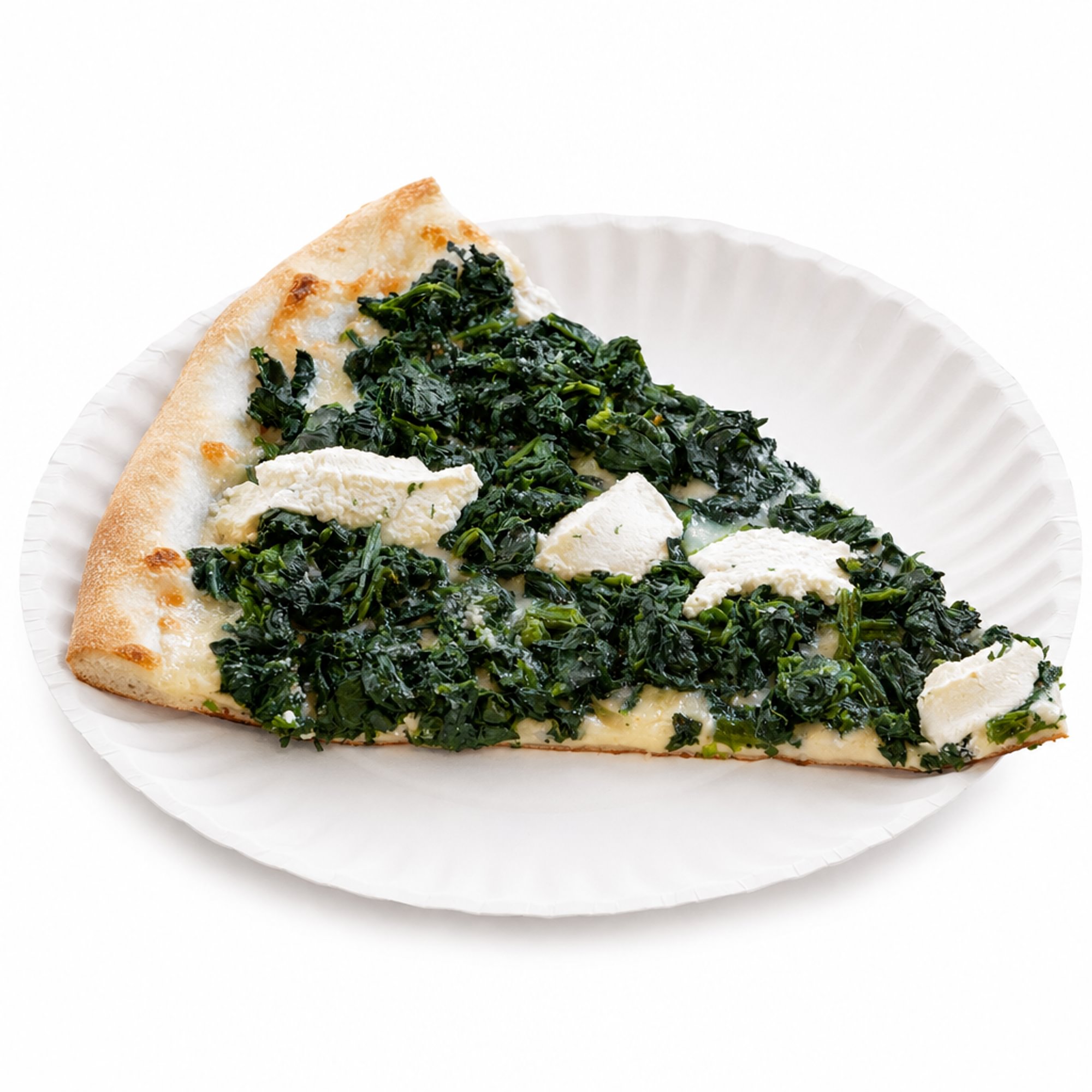 Spinach White Pizza