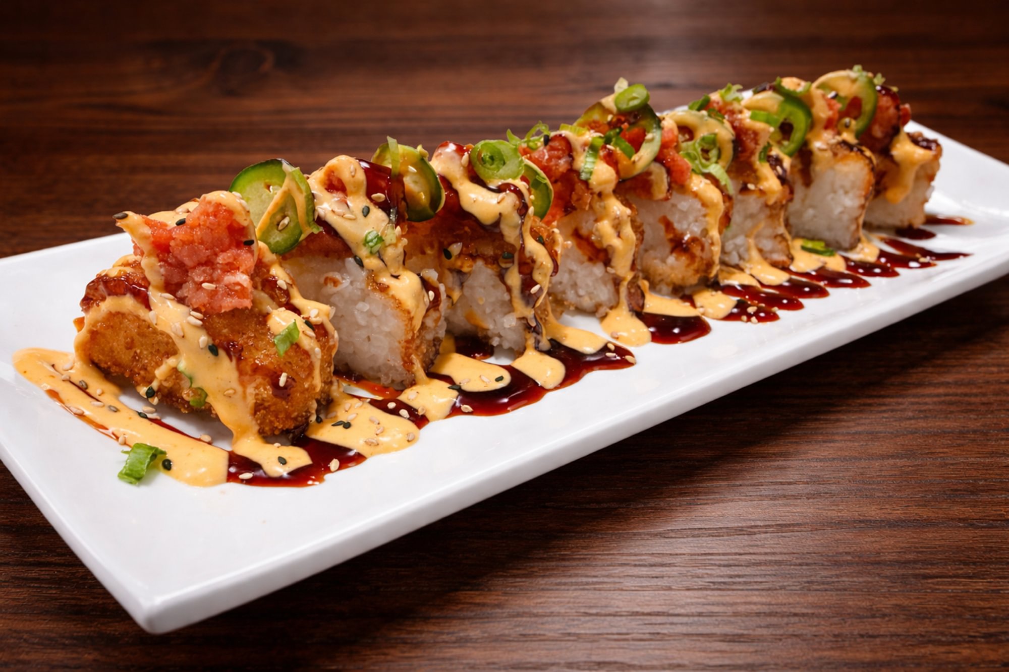 A8. Crispy Rice Tuna Roll