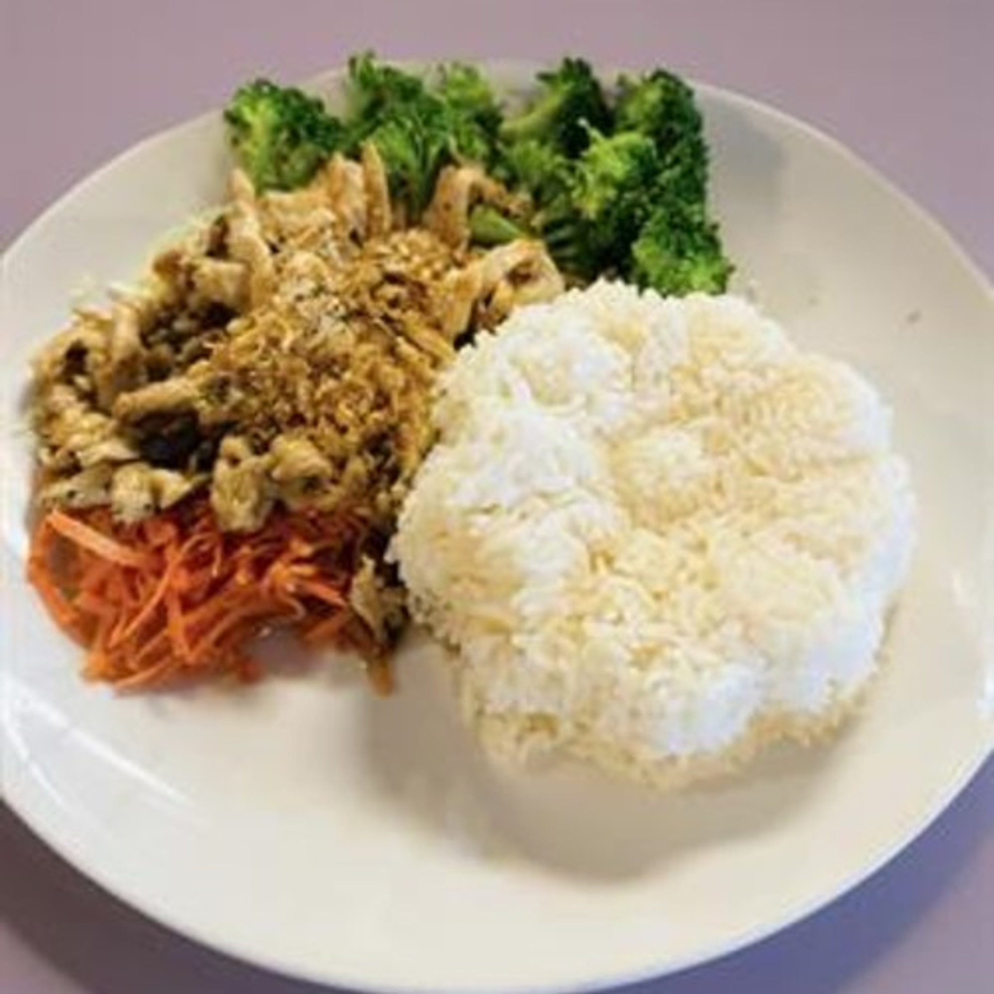 Lunch Stir Fried Garlic Lover