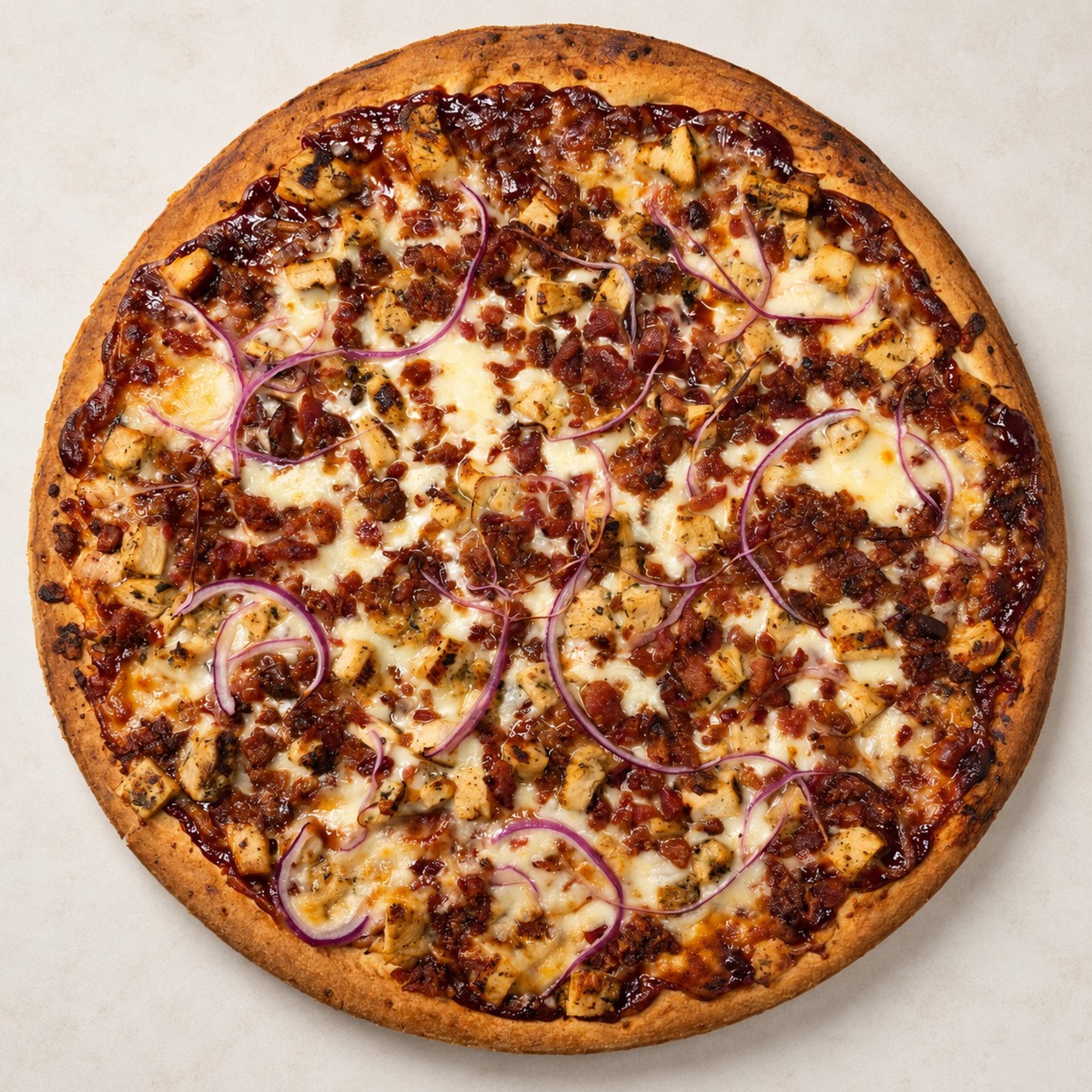 BBQ Chicken Bacon Pizza