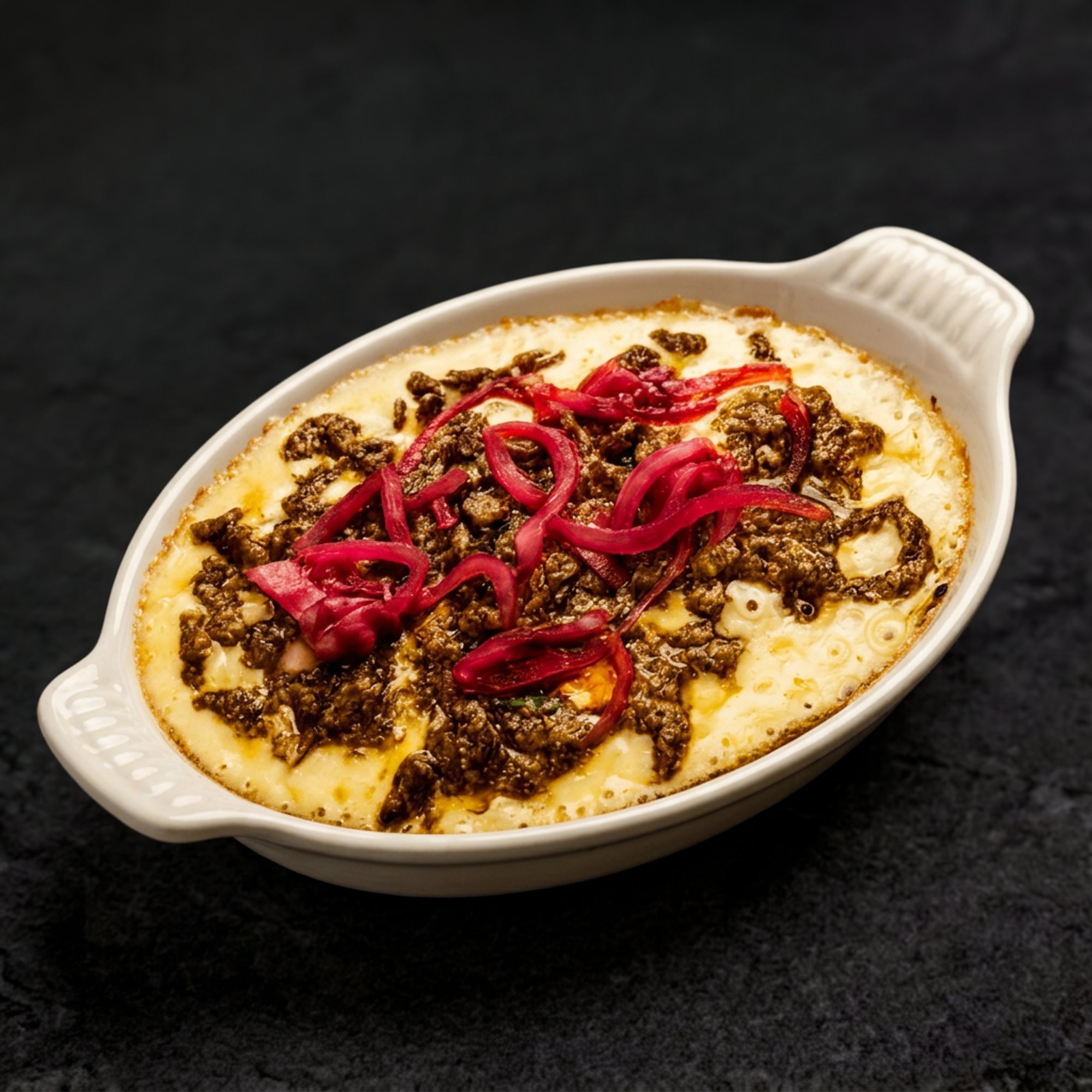 Queso Fundido with Steak