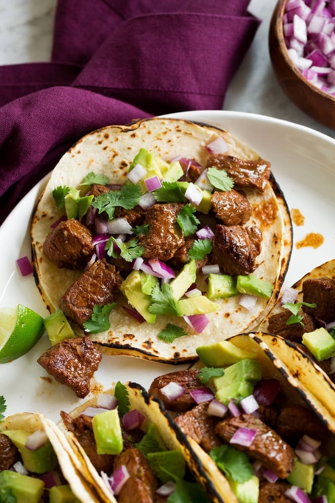 STEAK TACOS (2pc)