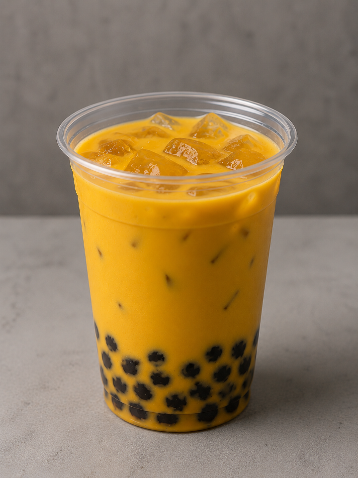 Mango Boba Tea