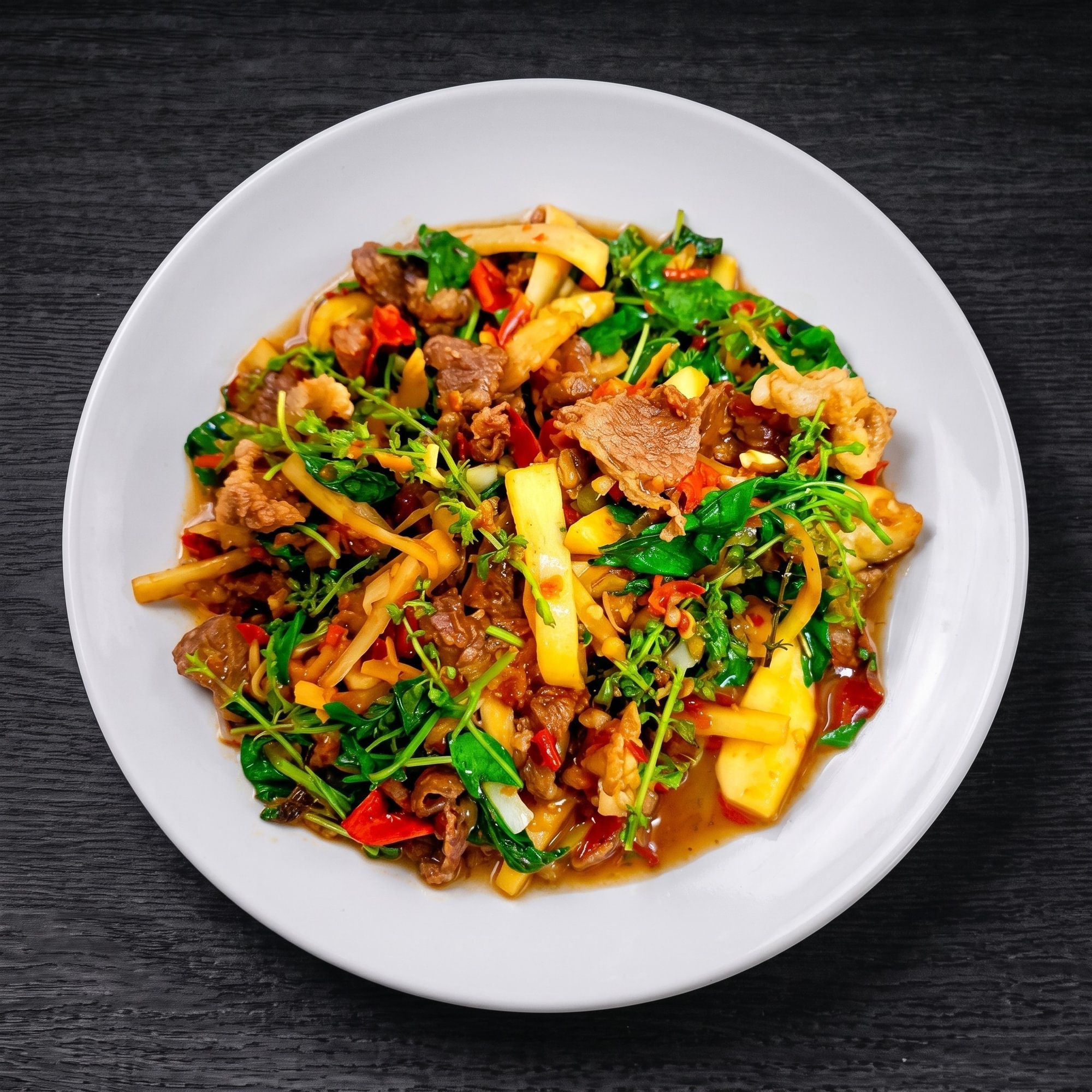 Pad Kaprao with Basil Sauce