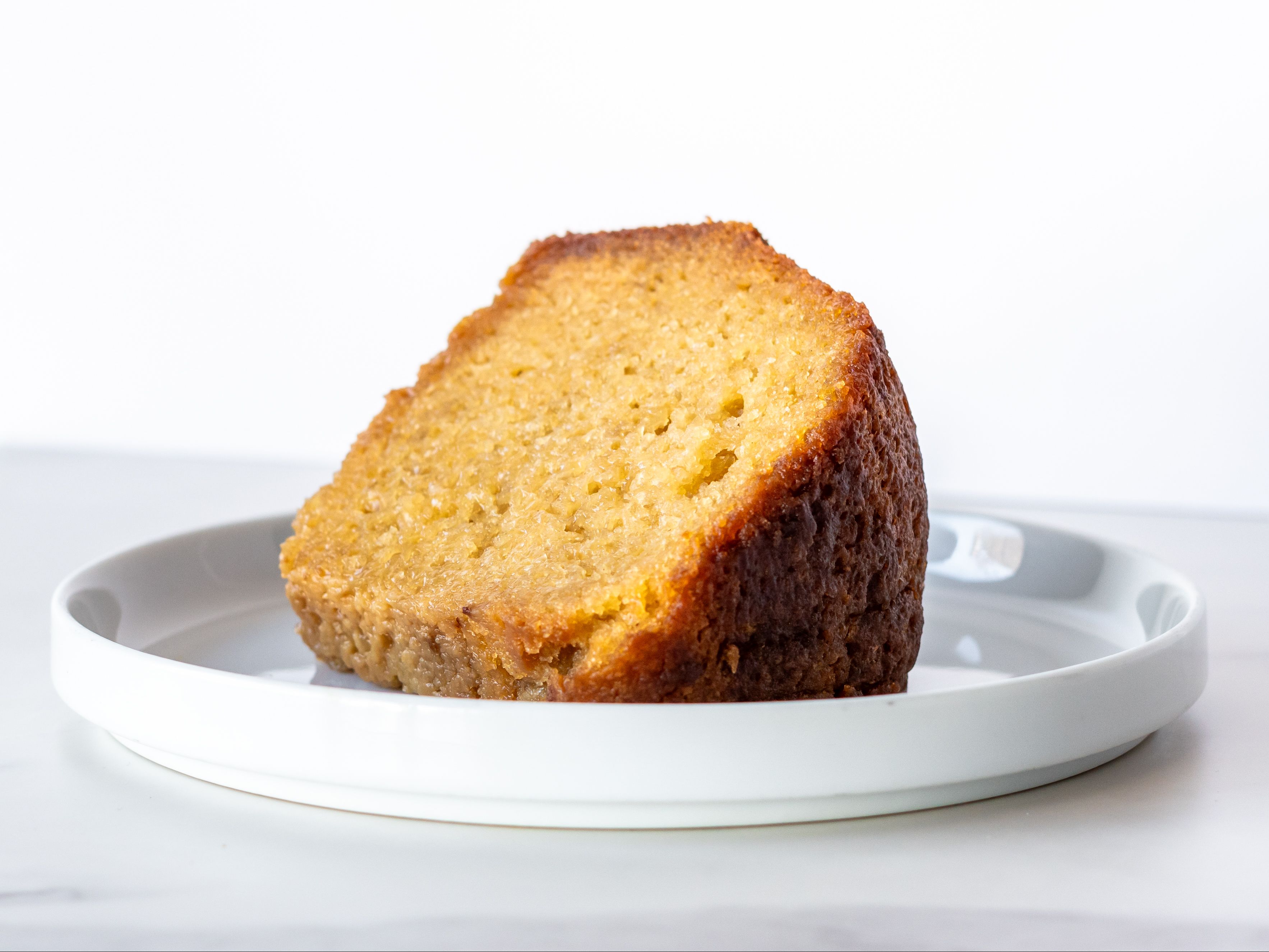 Rum Cake Slice