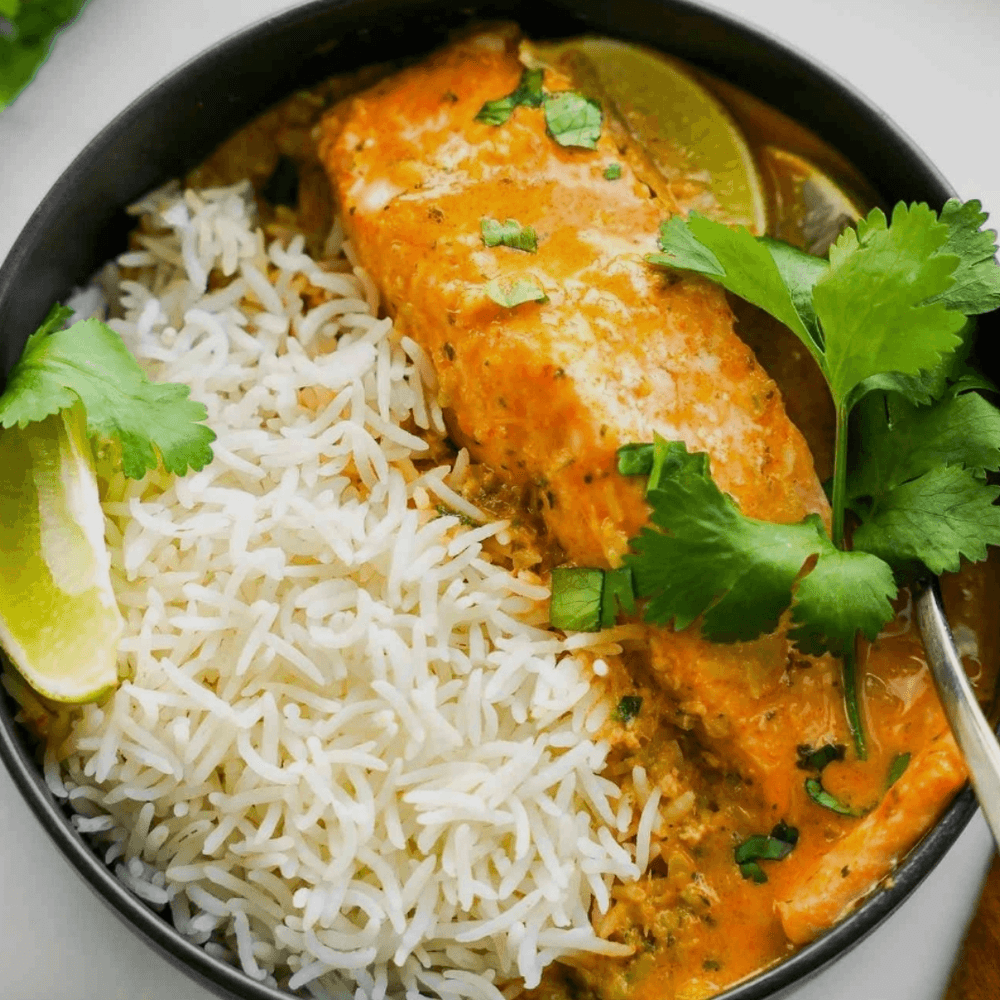 Salmon Fish Curry (Khoresht)
