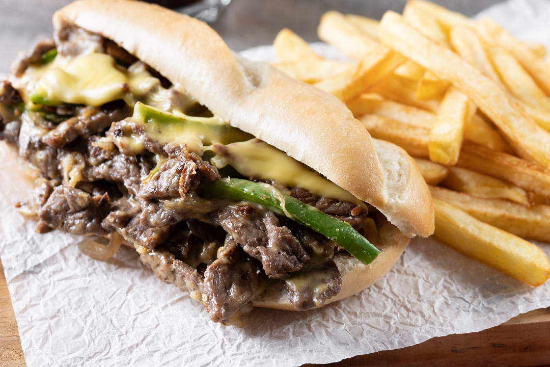 Philly Steak Cheese Sandwich