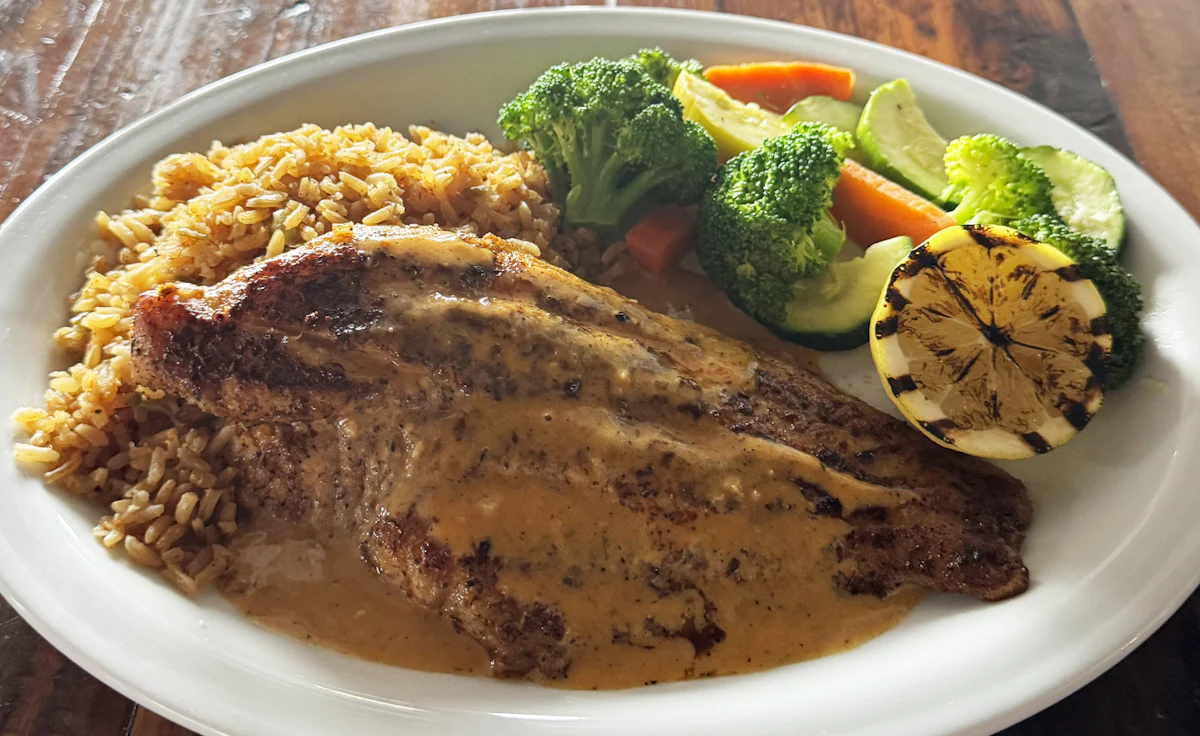 Blackened Cajun Catfish