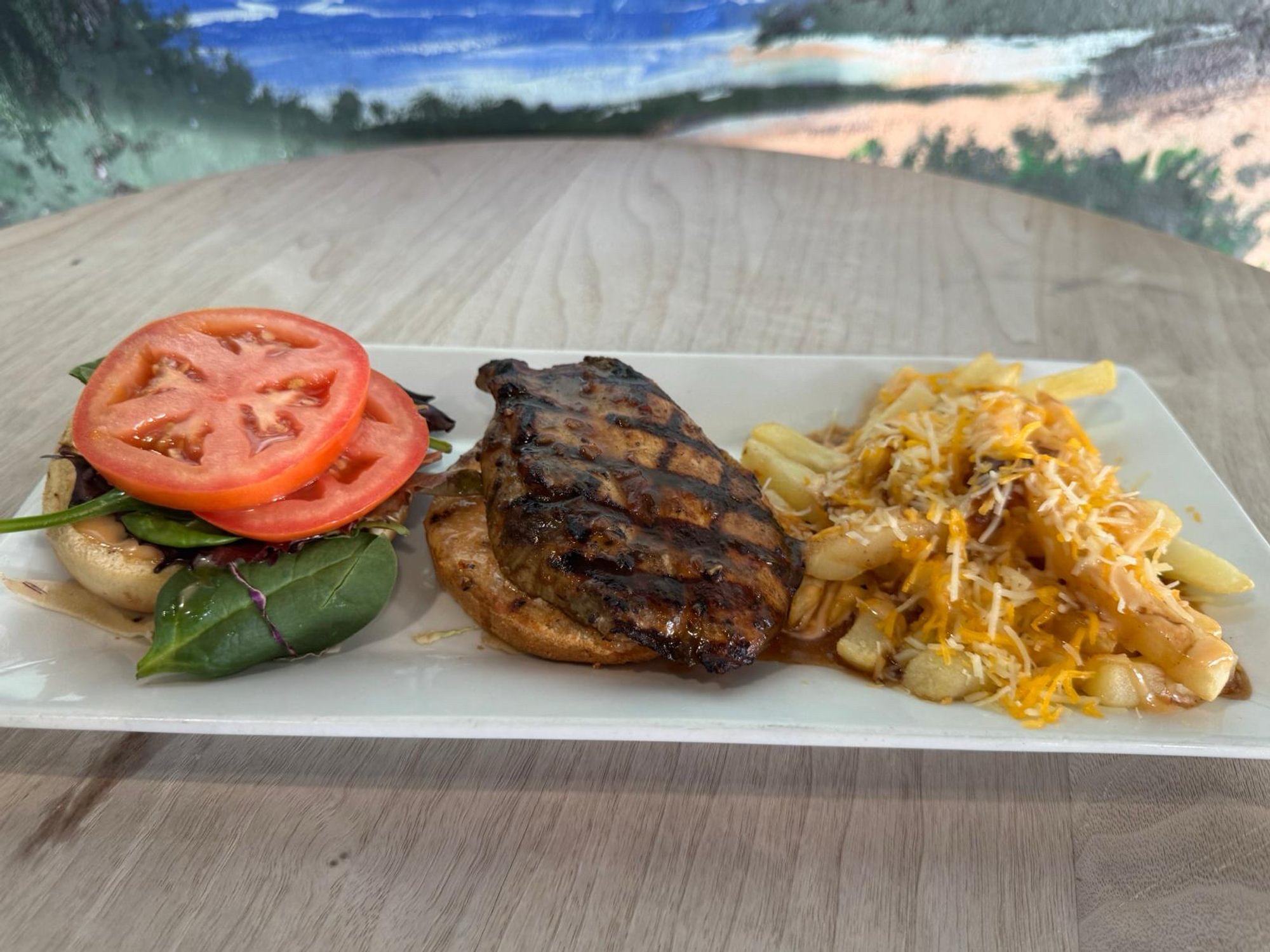 Jerk Chicken Sandwich LS
