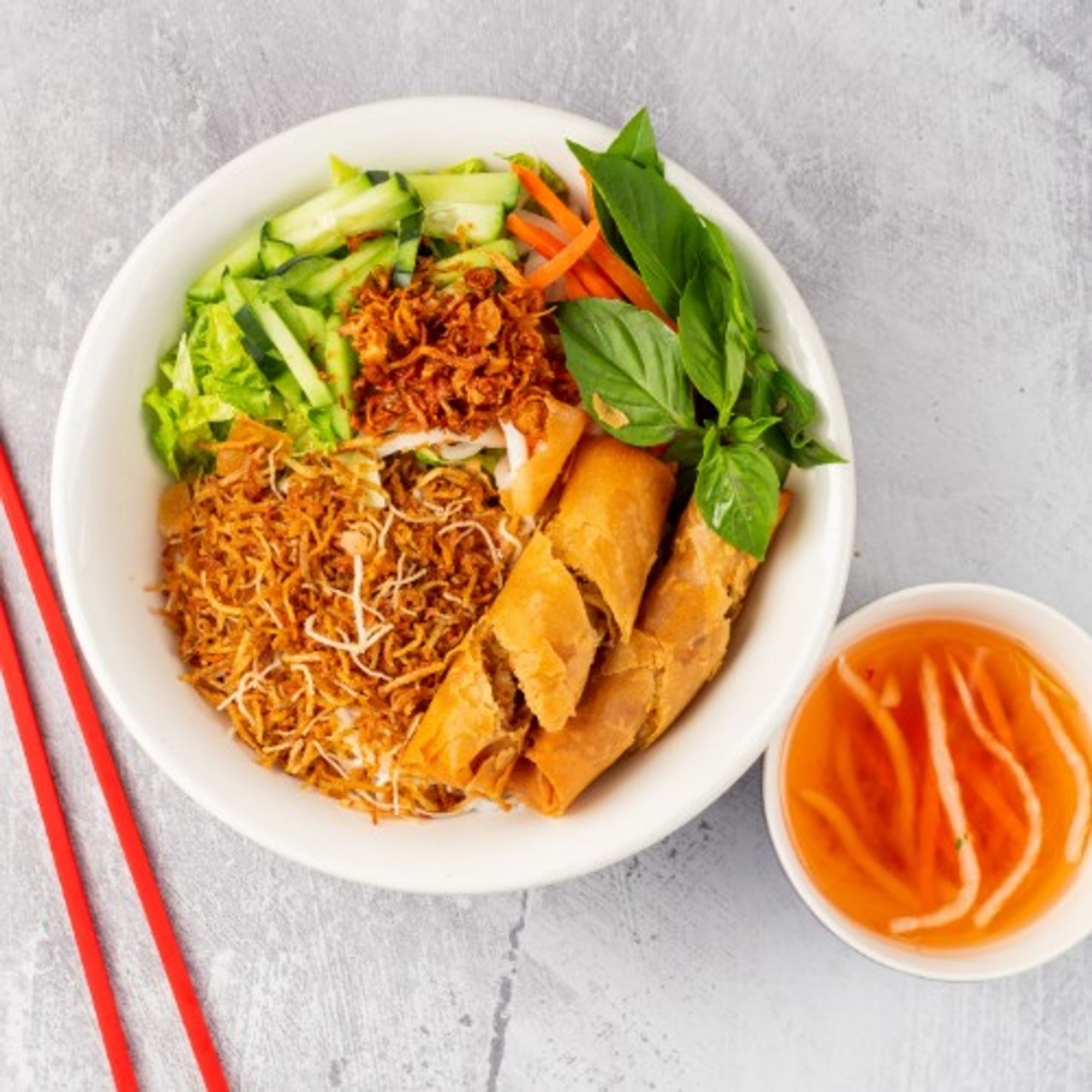 Vermicelli Salad (can be made GF)