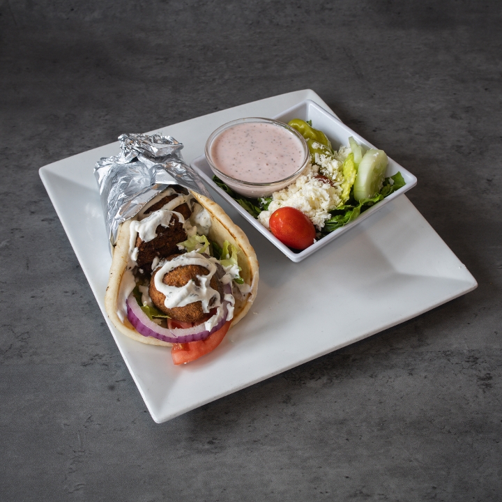 Falafel Gyro Sandwich