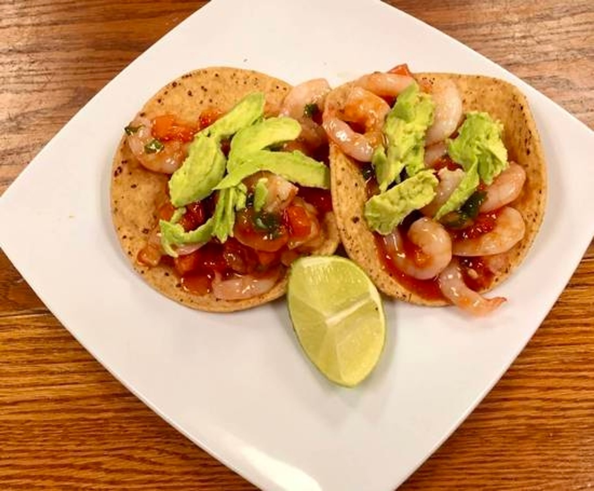 Shrimp Tostadas