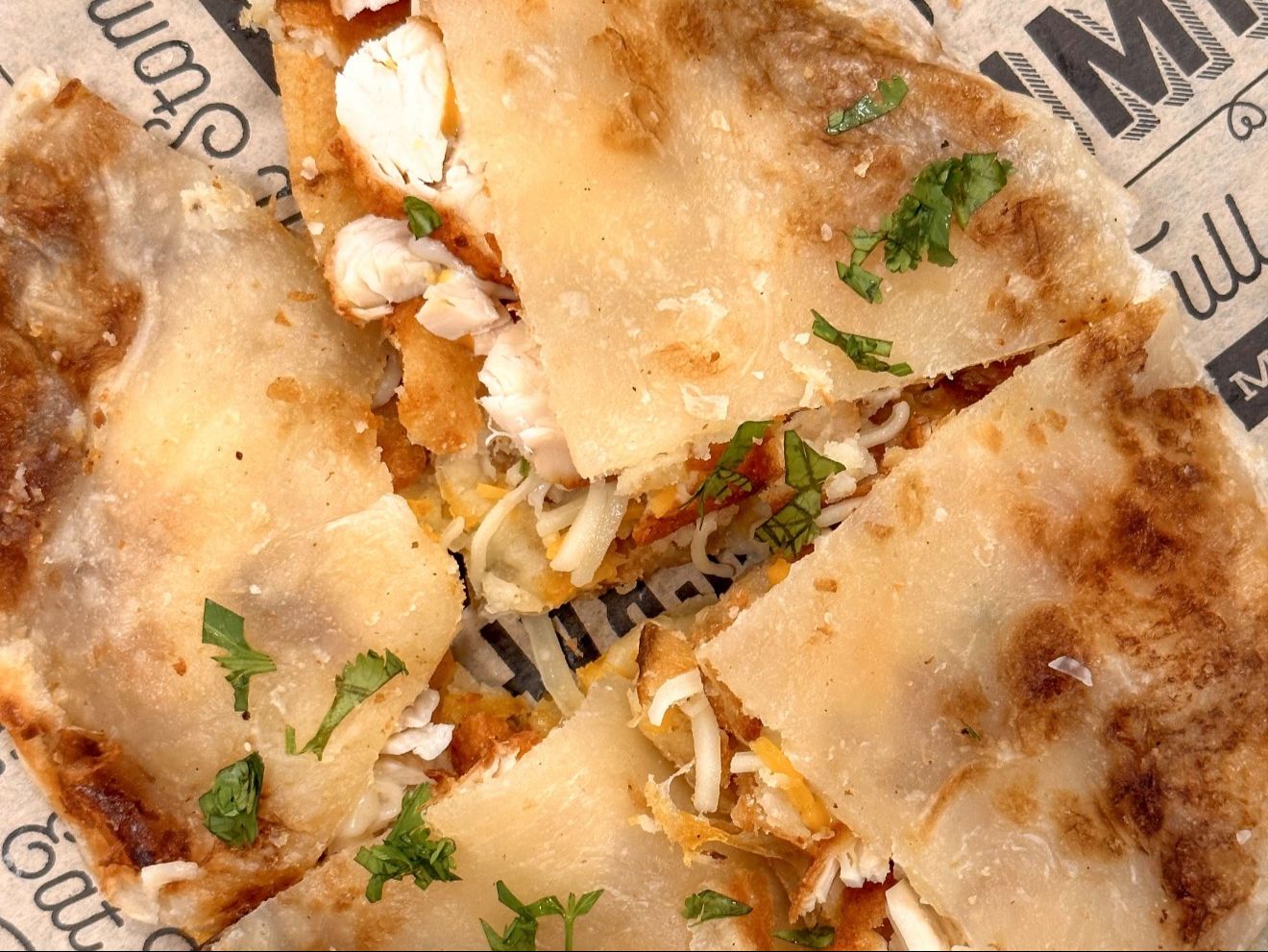 Chicken Cheese Paratha