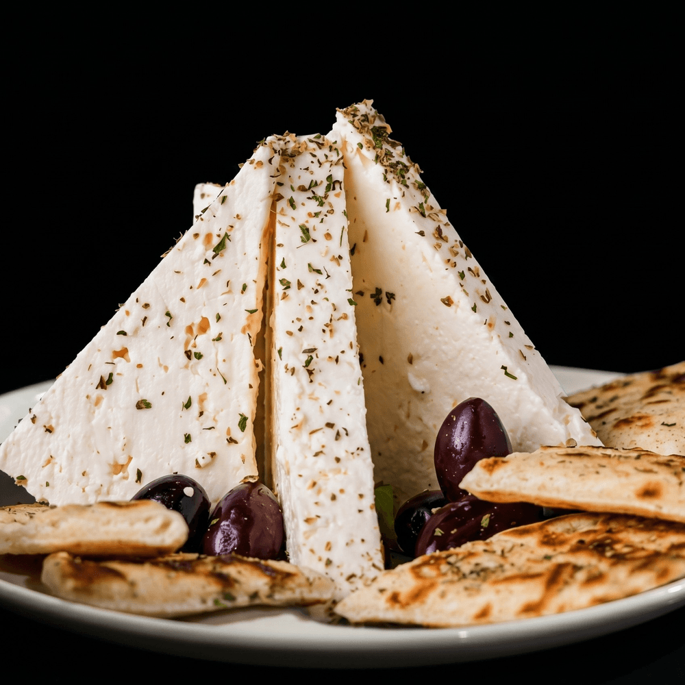 Feta, Kalamata Olives, and Grilled Pita
