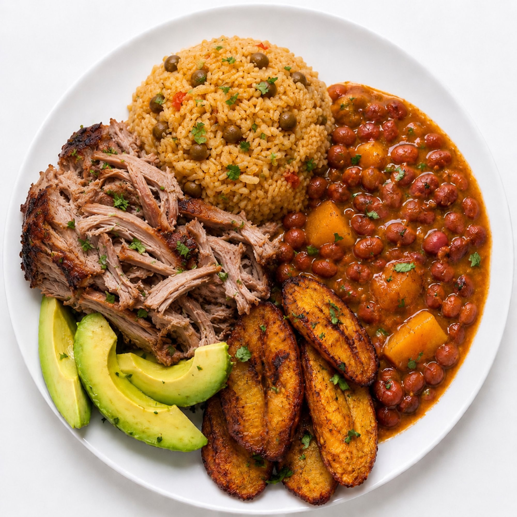 Roast Pork with 2 Sides