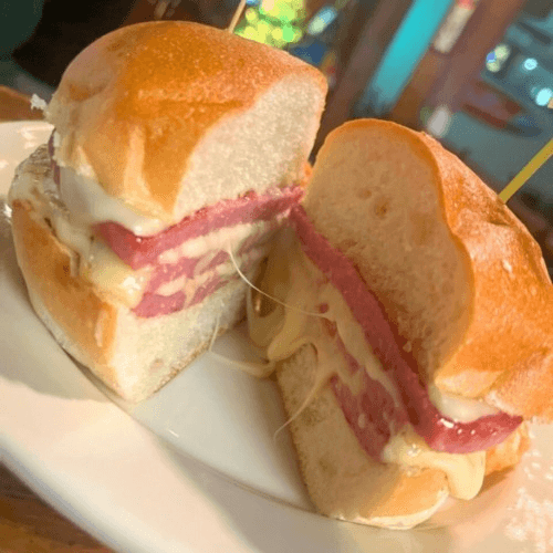 Pork Roll & Cheese Sandwich