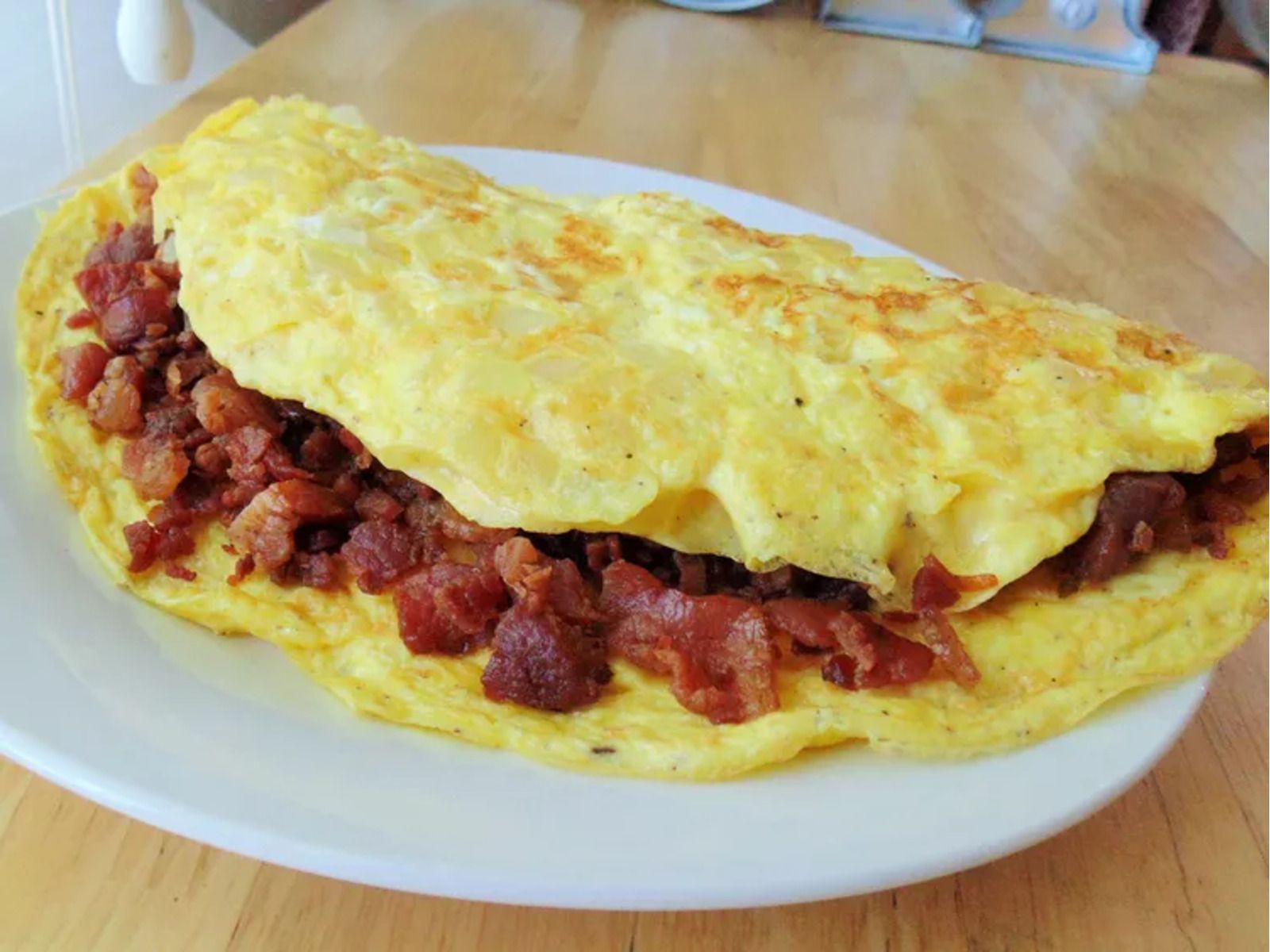 Bacon, Cheese Omelette