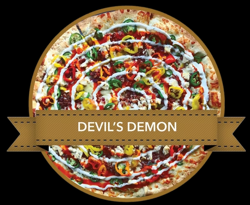 12" Devils Demon Pizza