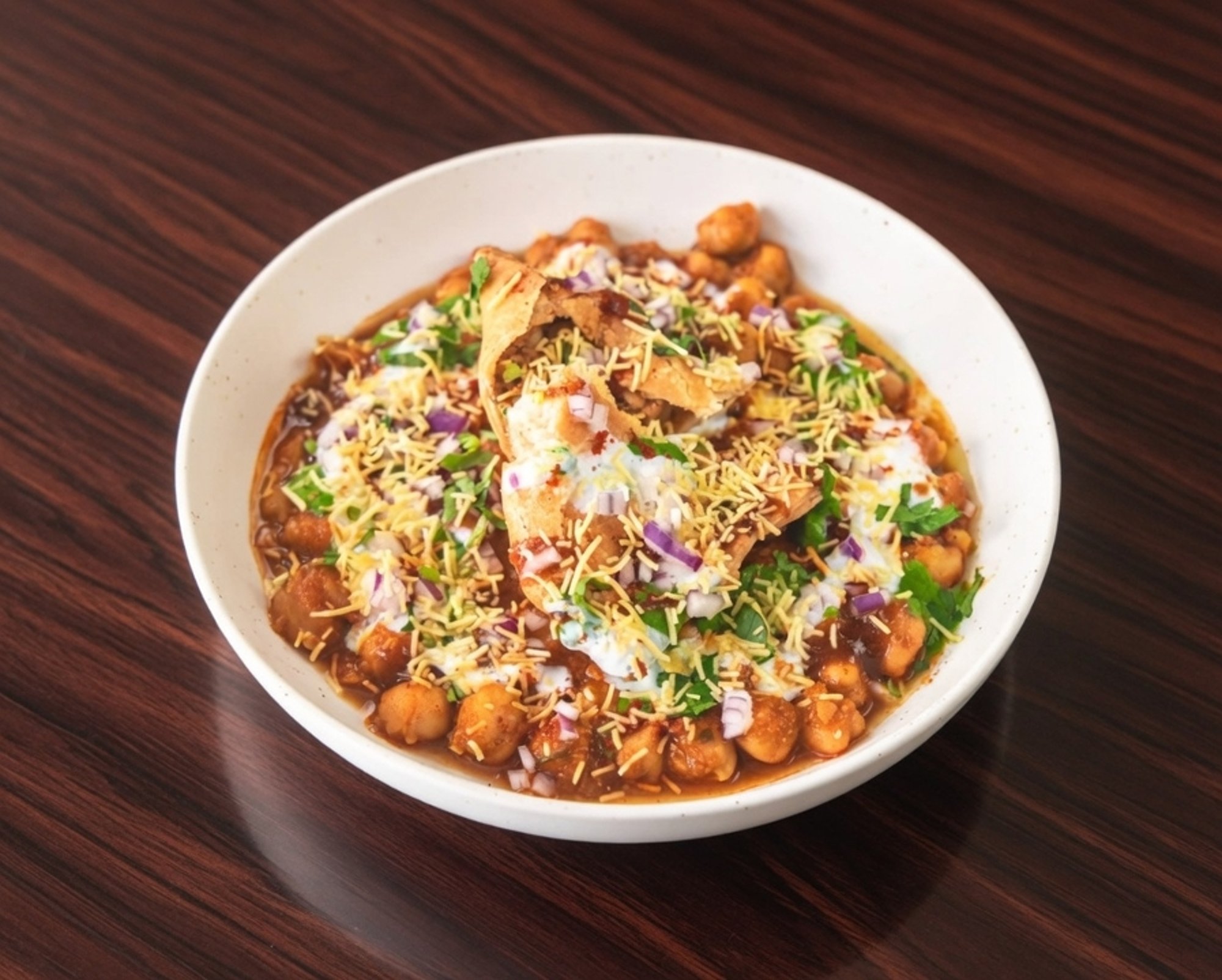 Samosa Chana Chaat