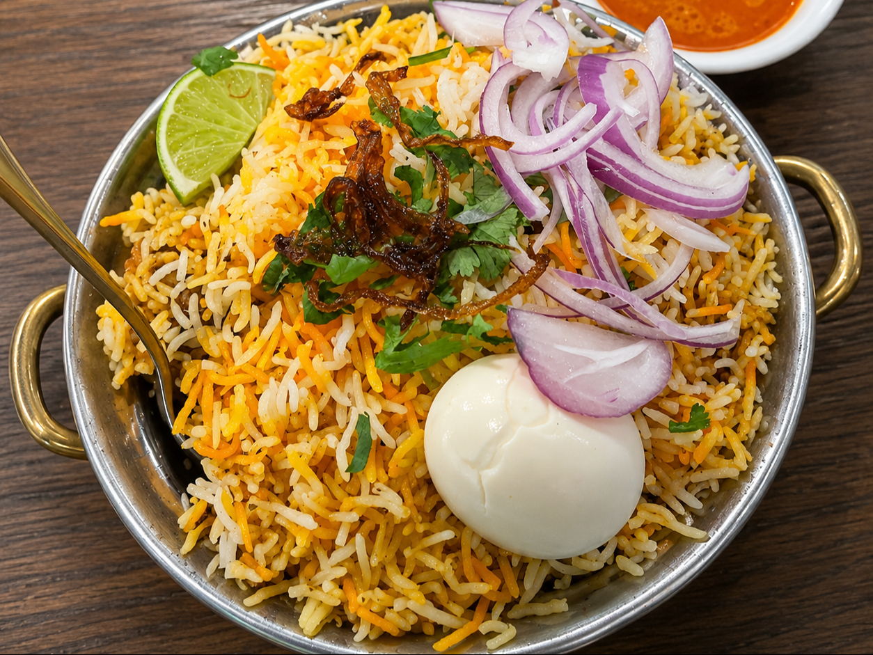 Paneer Dum Biryani