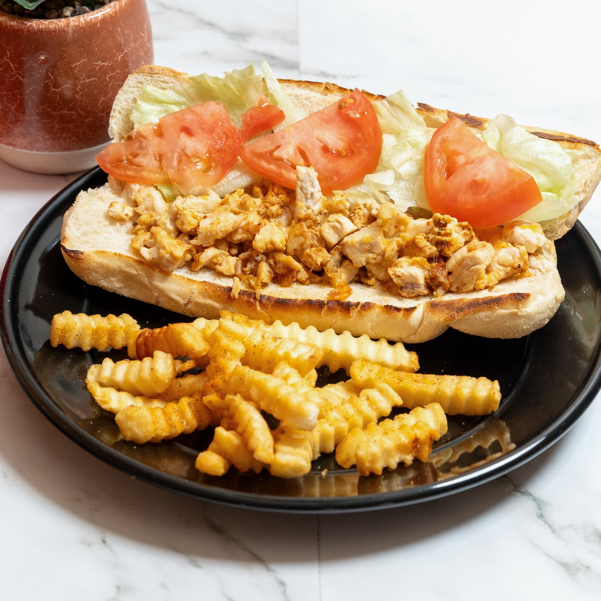 Chicken & Cheese Sub Combo