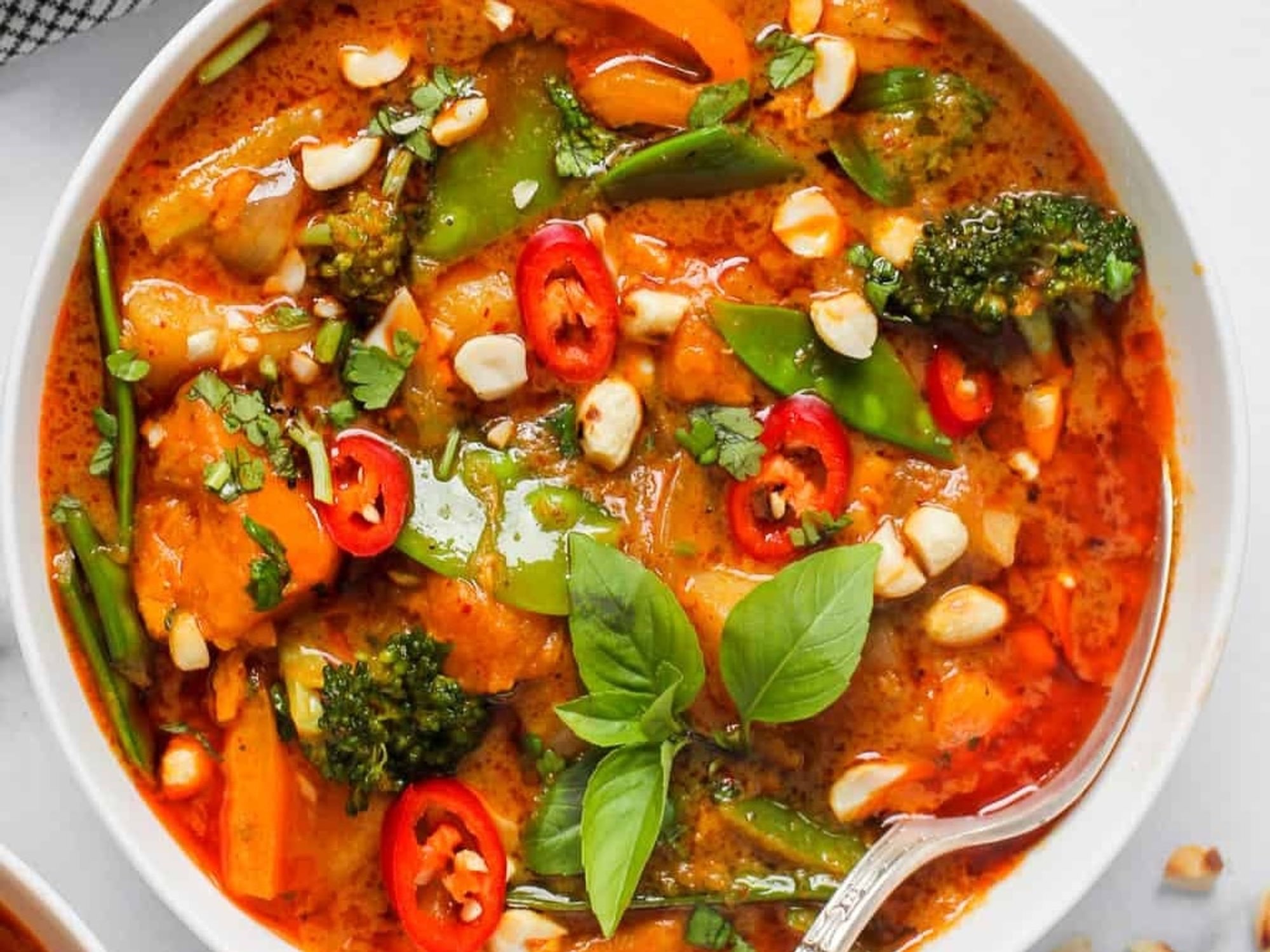 Vegetables Massaman Curry