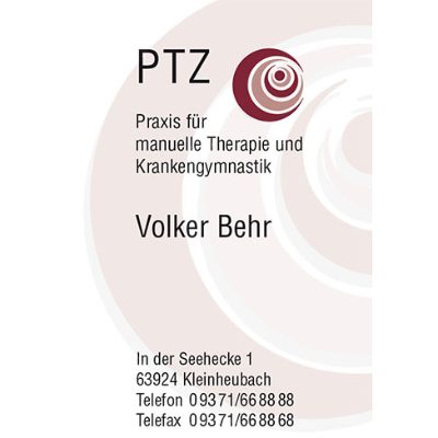 Logo von Physiotherapie Behr