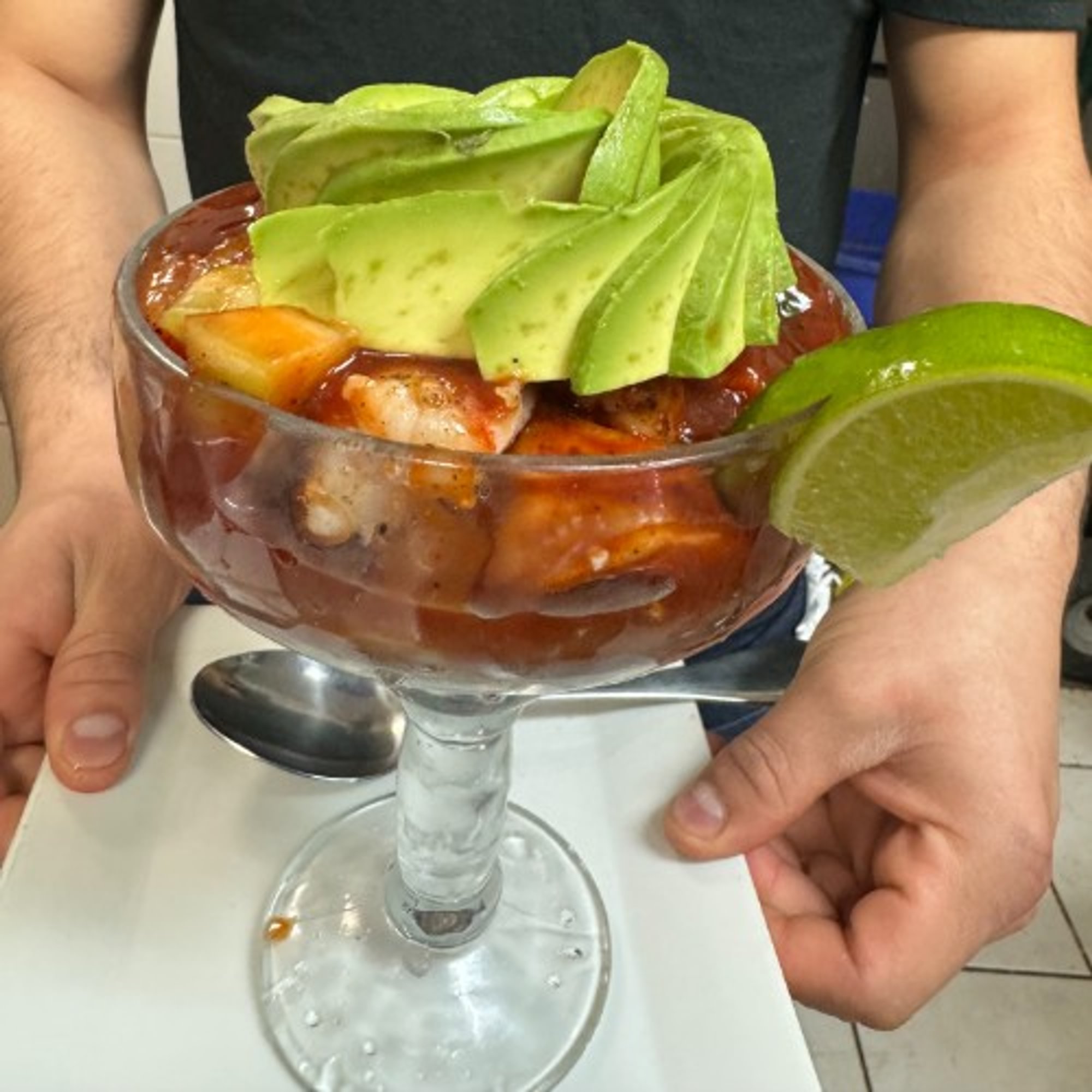 Mexican Style Shrimp Cocktail Dinner