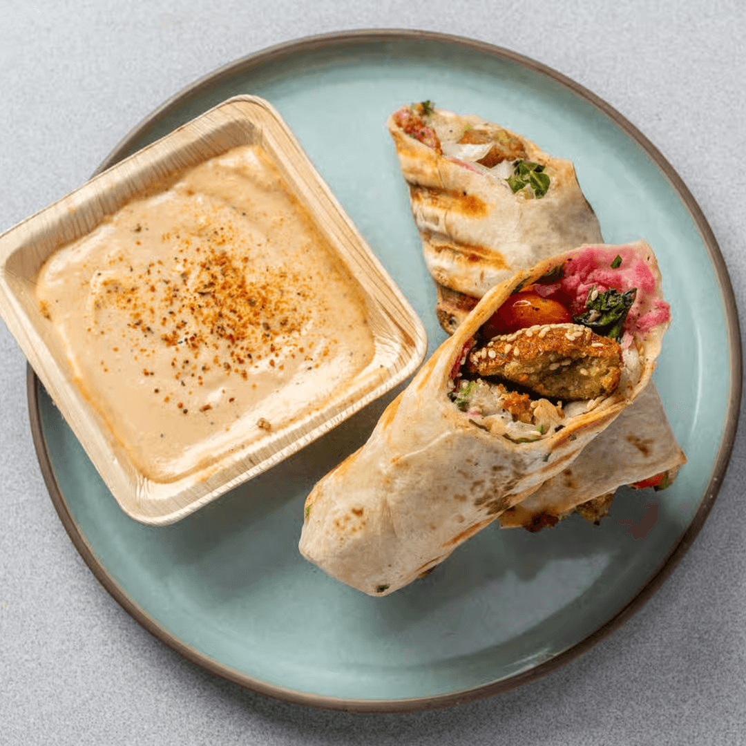 Egyptian Falafel Wrap