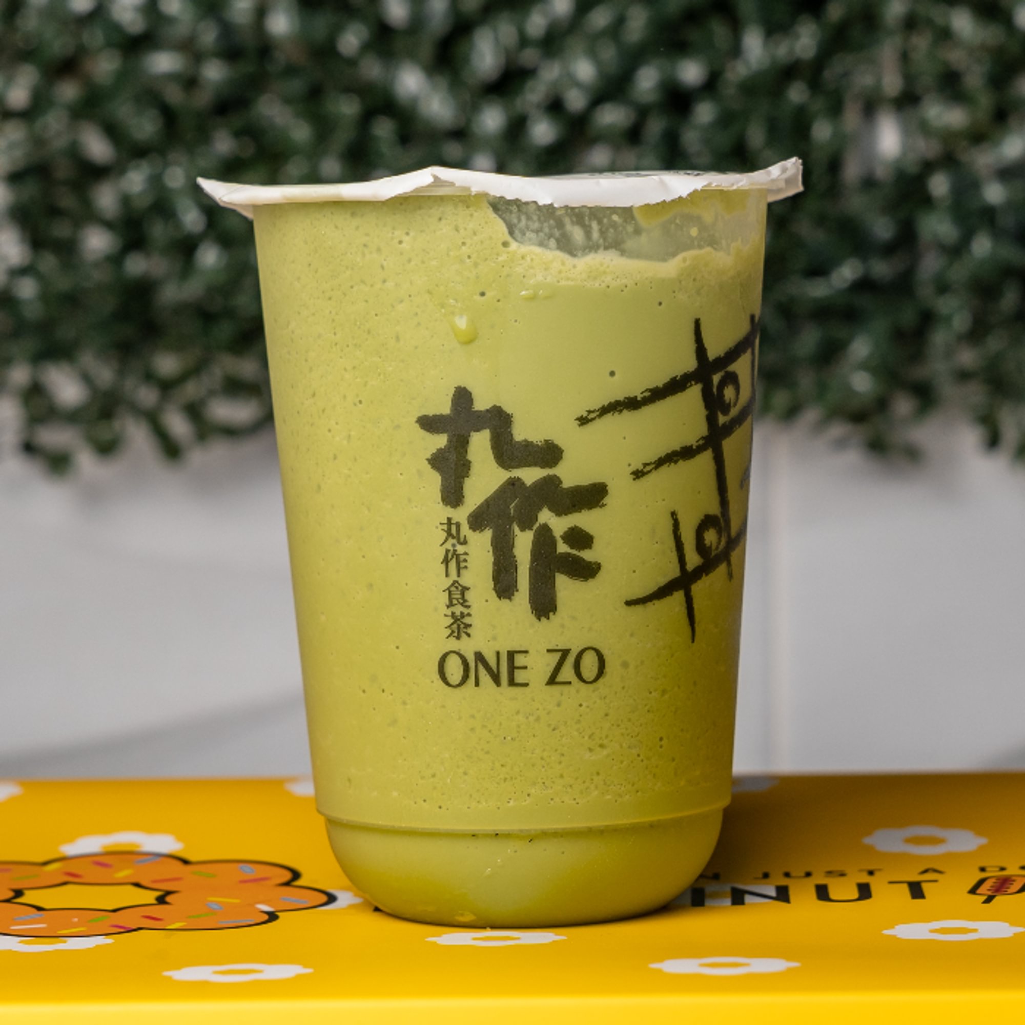 Matcha Milk Slush