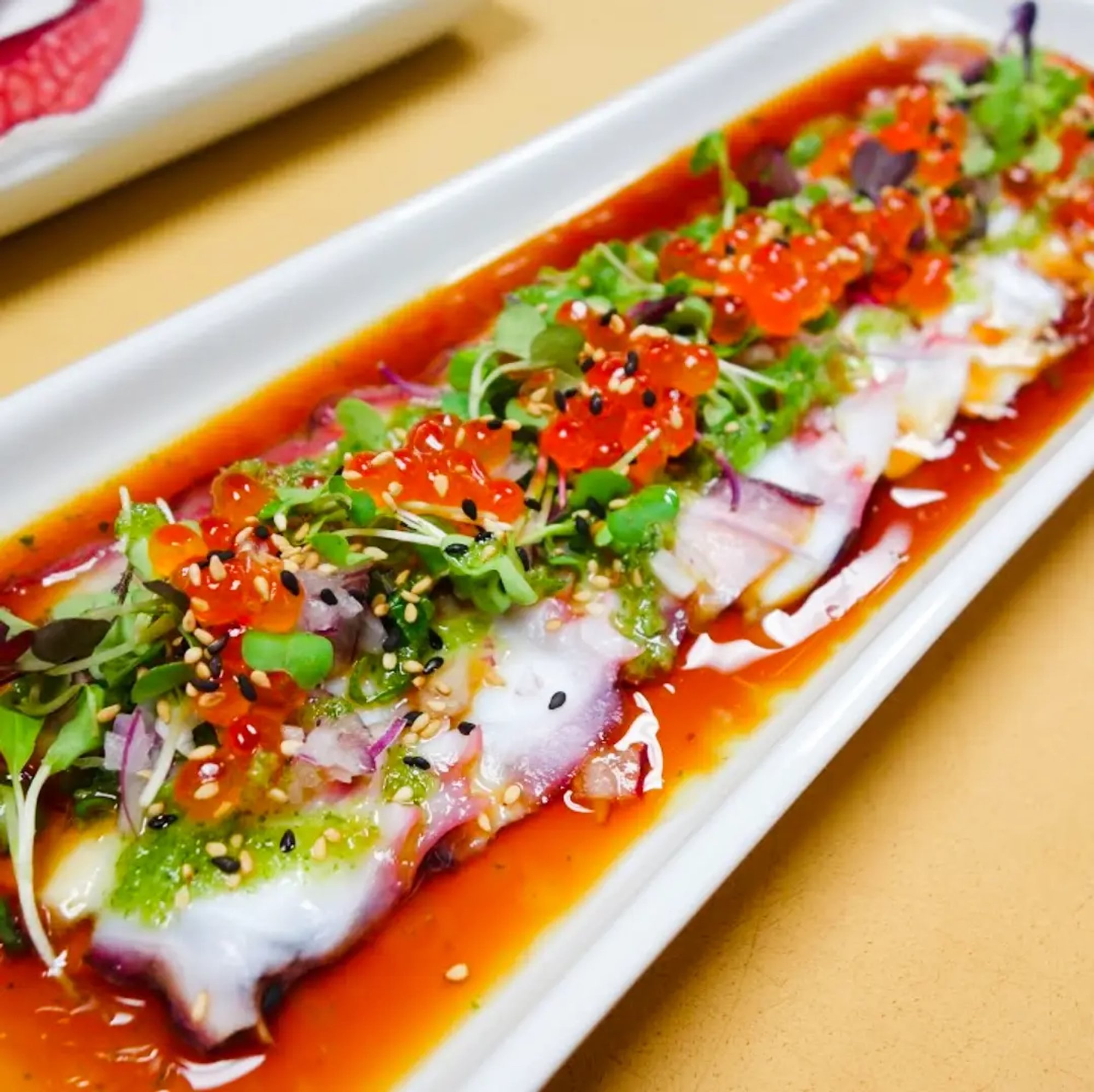 Octopus Carpaccio