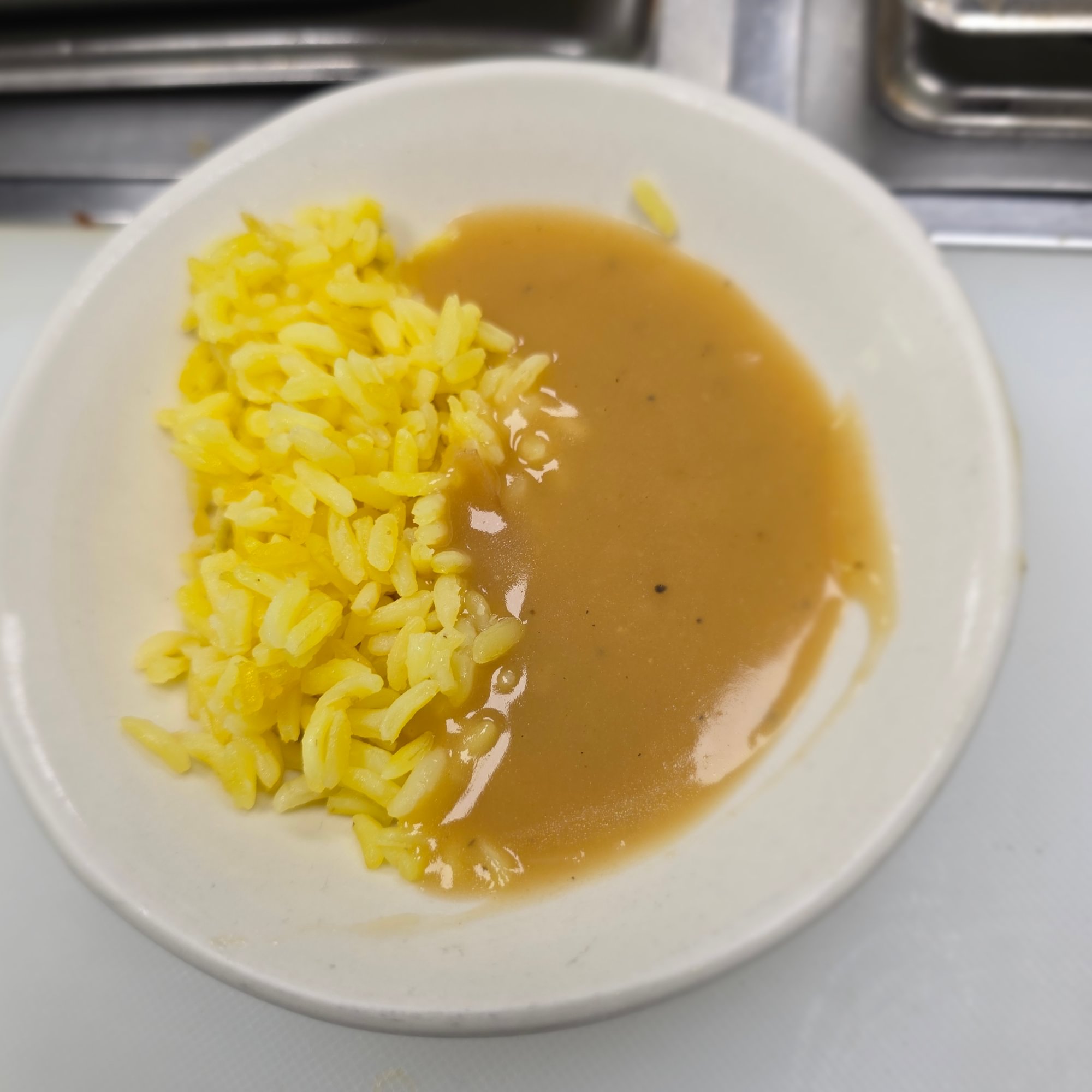 Cup of Rice & Gravy