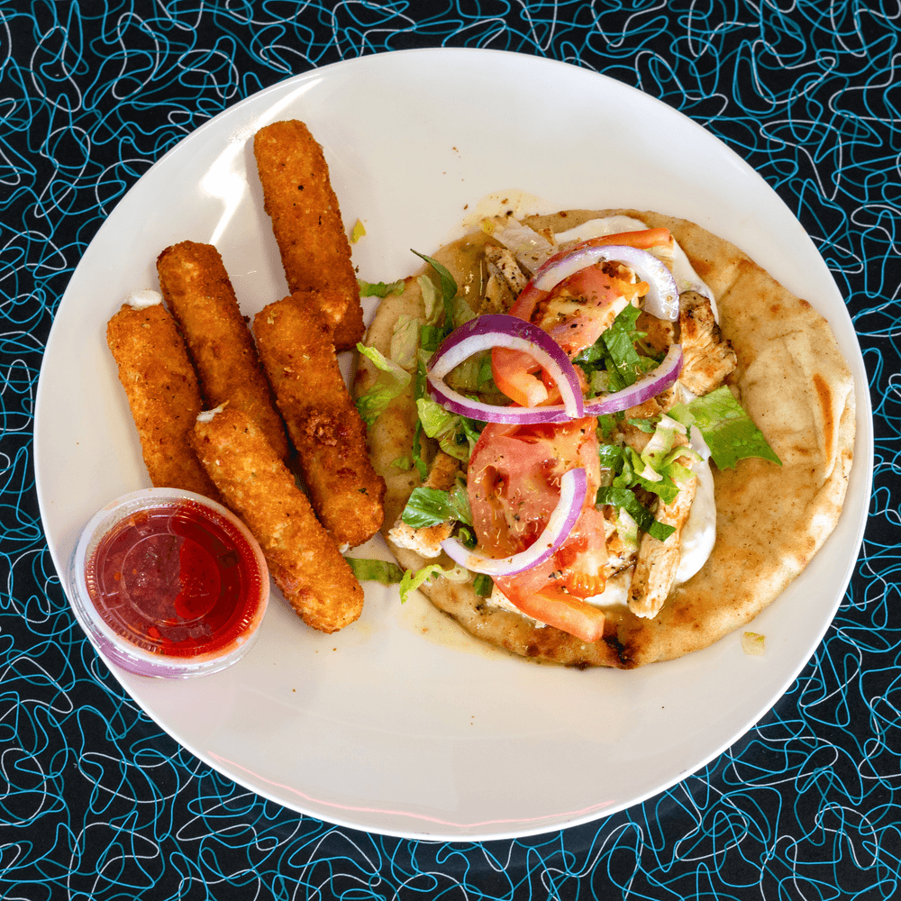 Greek Chicken Pita Sandwich