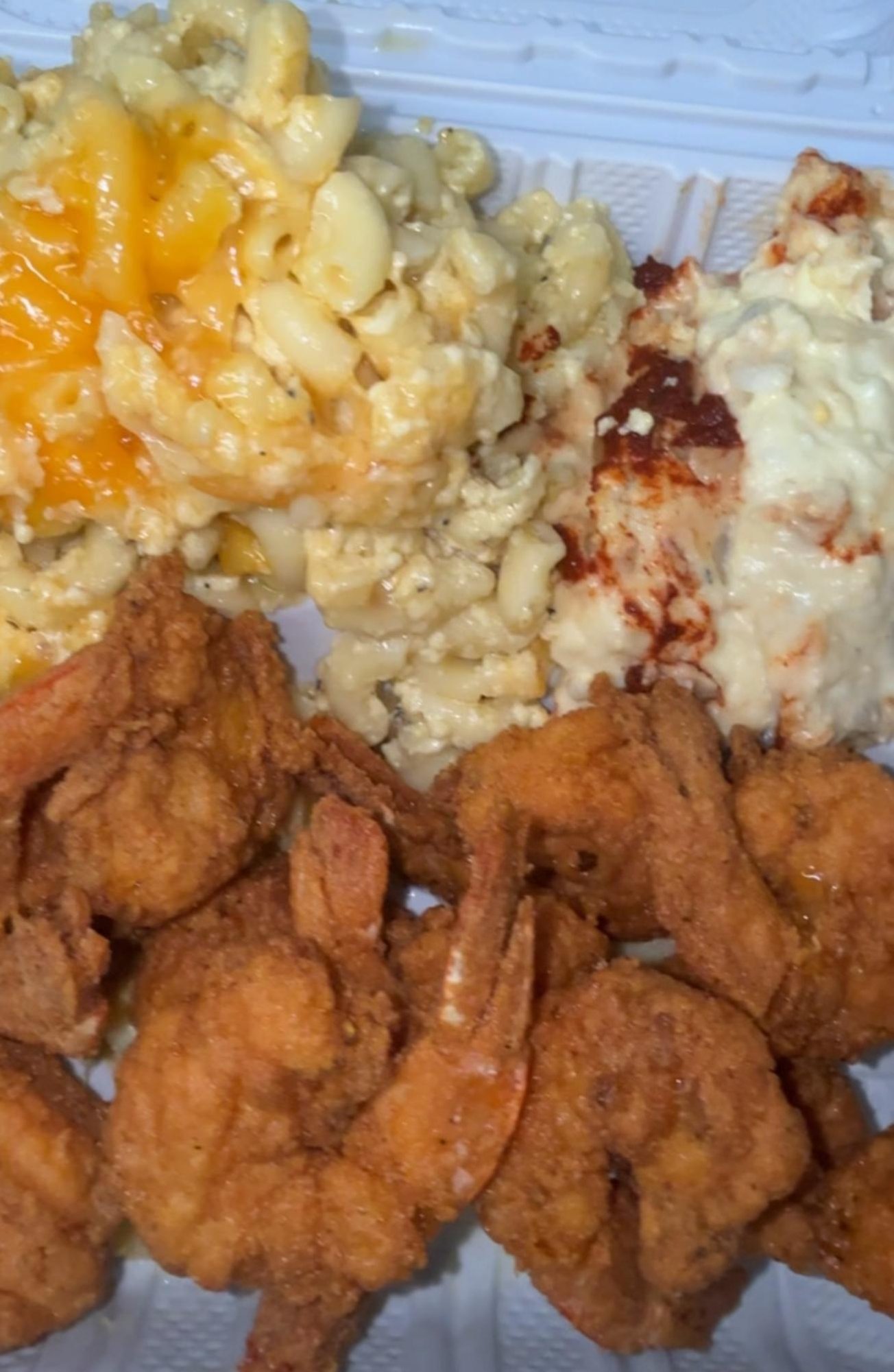 10pc Fried Shrimp w/ 2 Premium Sides